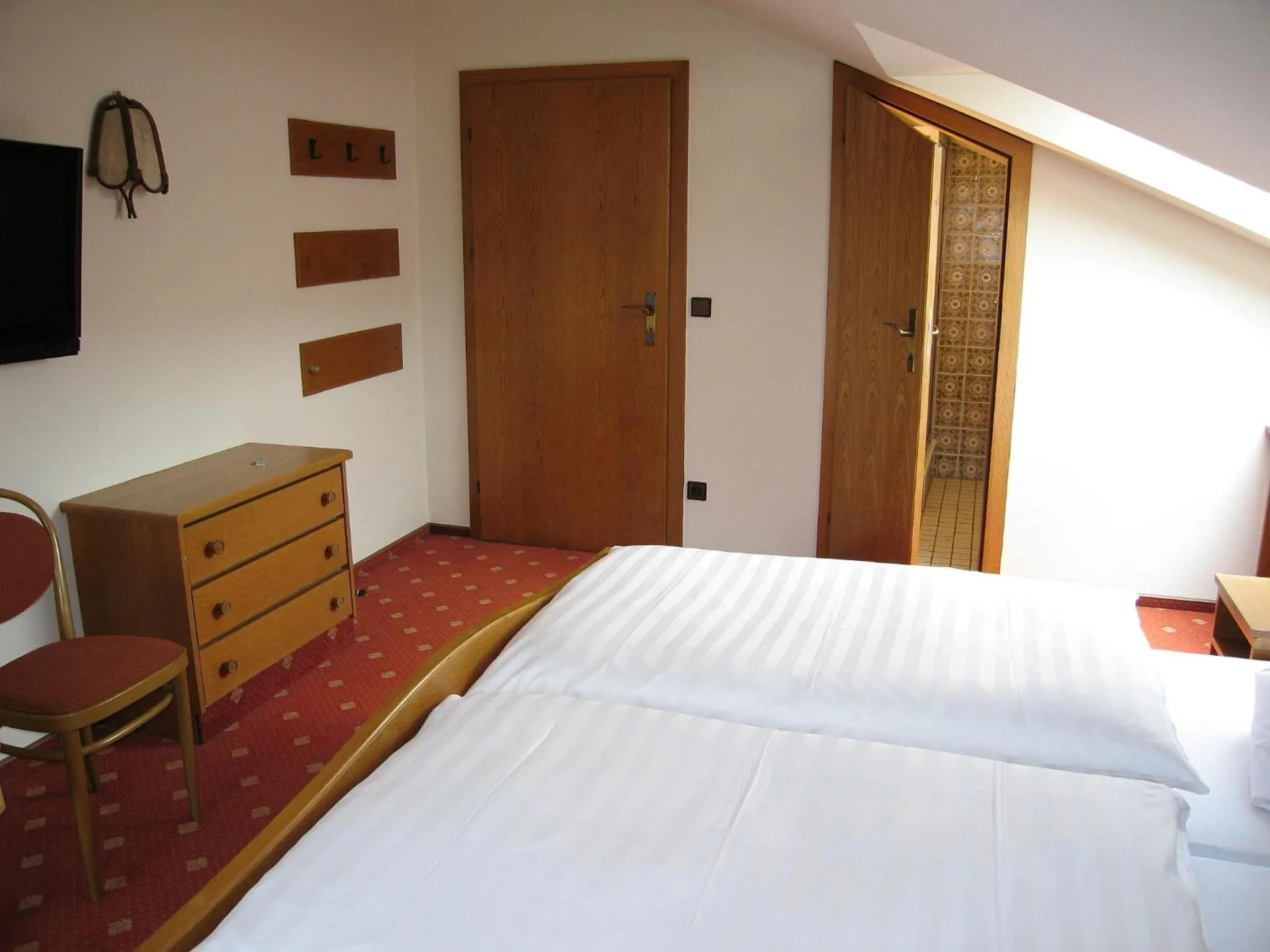 Bed in Hotel Bräukeller