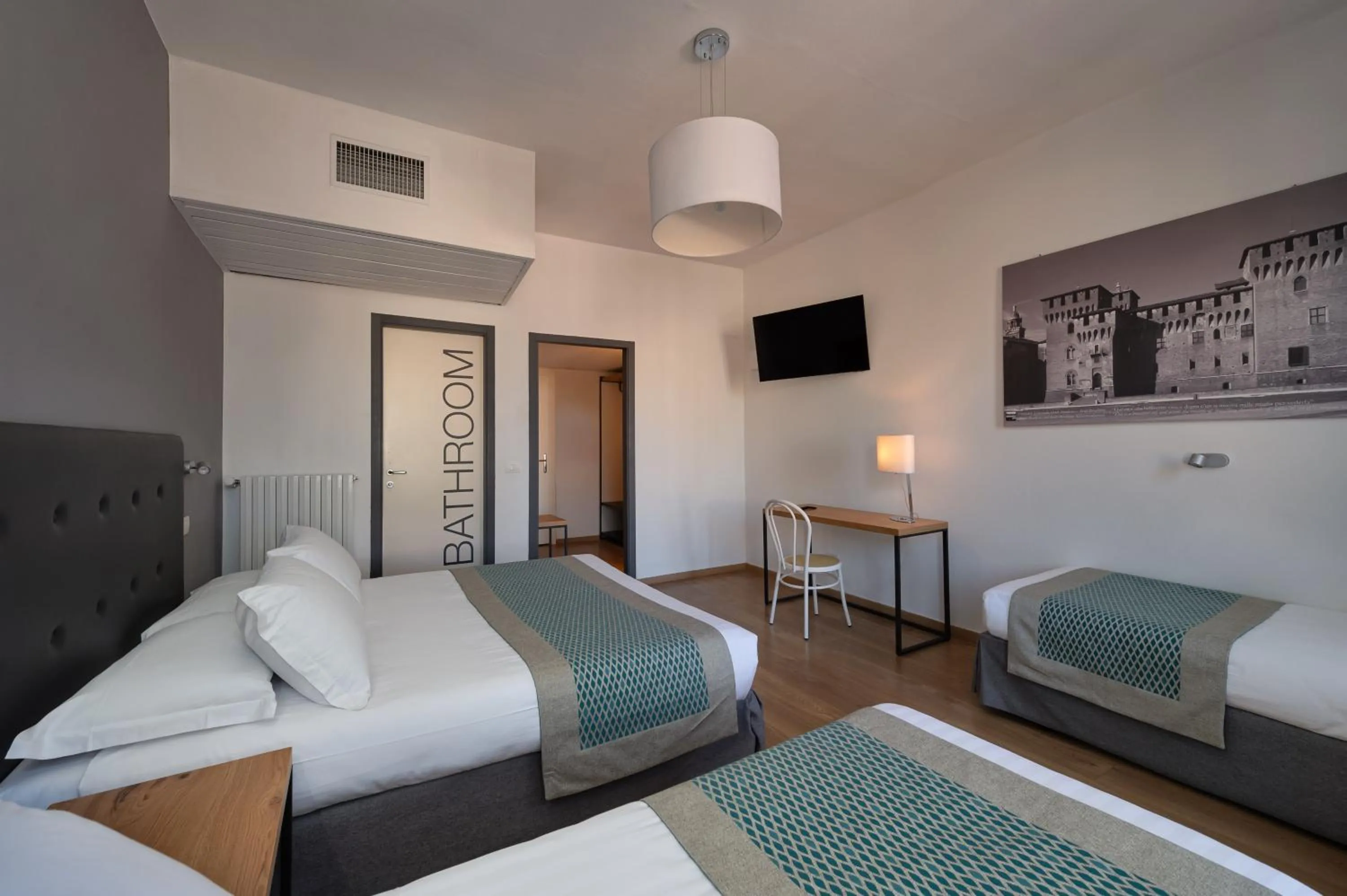 Bed in Hotel dei Gonzaga, MantegnaHotels