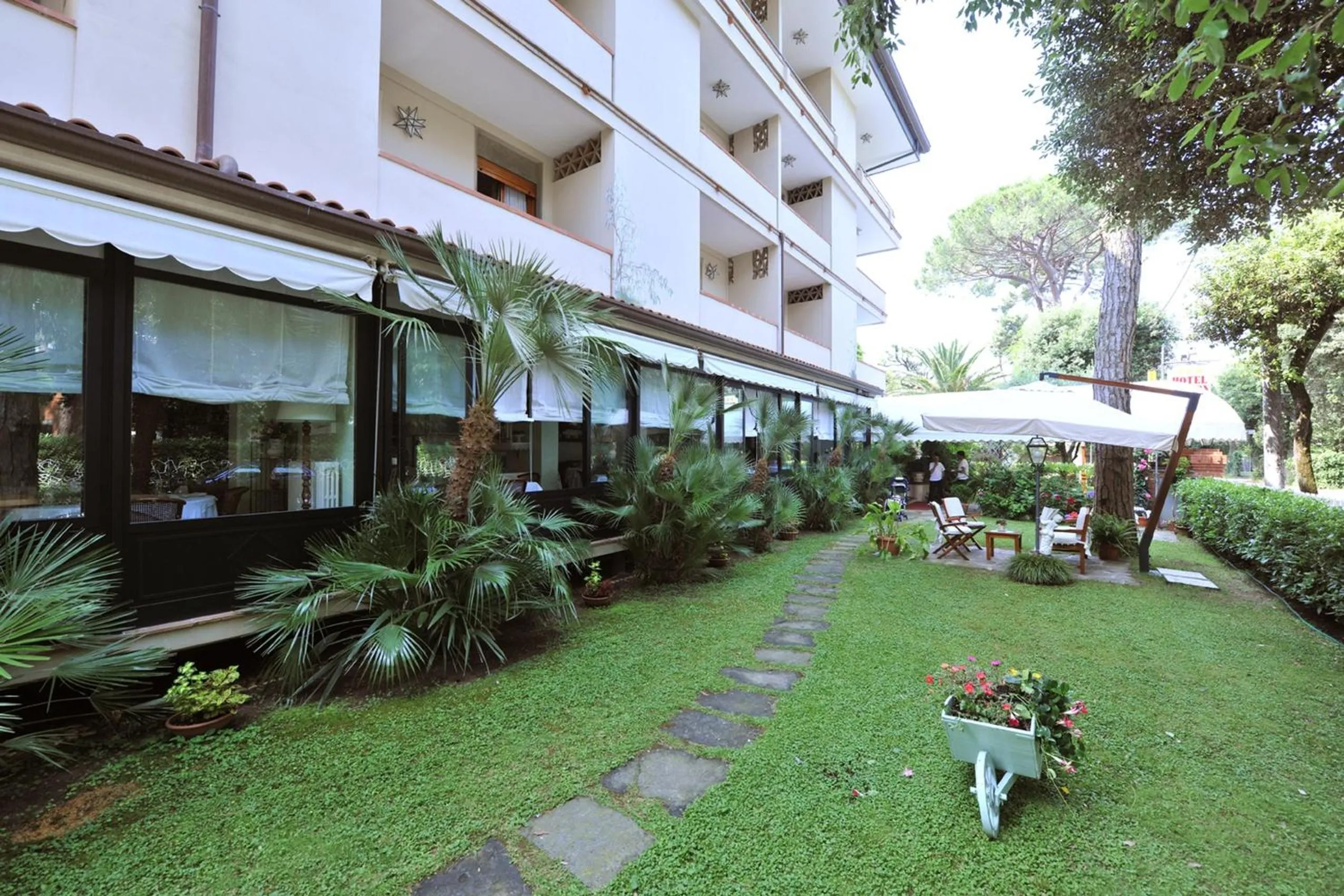 Garden in Hotel Kyrton