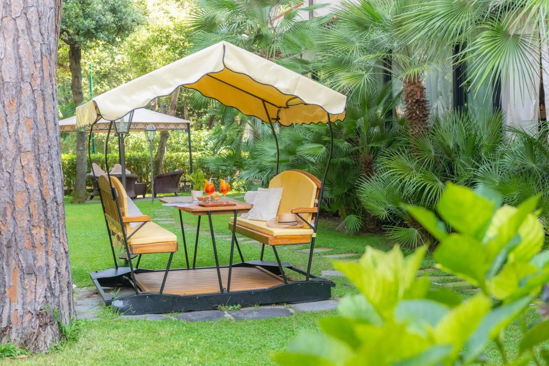 Garden in Hotel Kyrton