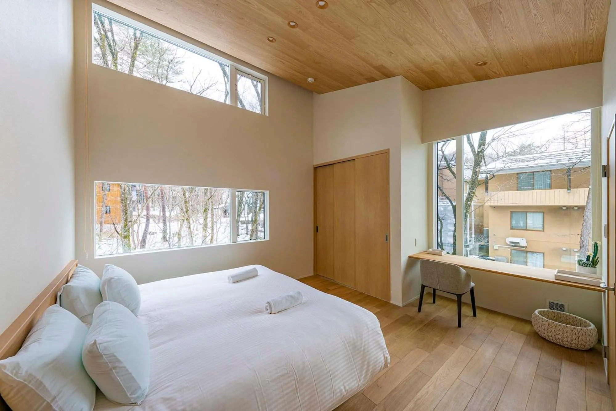 Bedroom, Bed in Kairos by the Mountain by The Hakuba Collection
