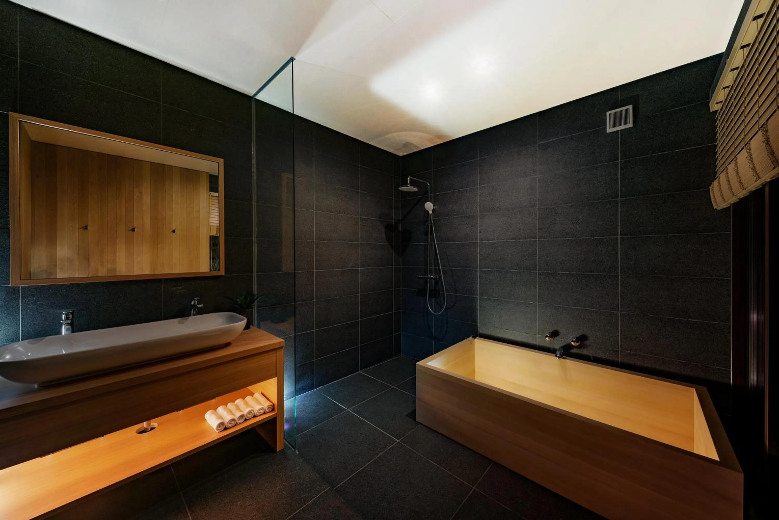 Bathroom, Bed in Kairos by the Mountain by The Hakuba Collection