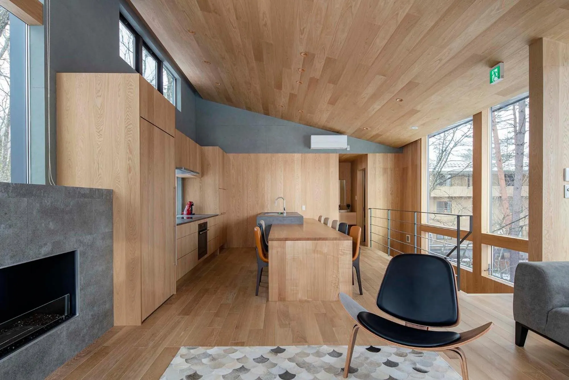 kitchen in Kairos by the Mountain by The Hakuba Collection