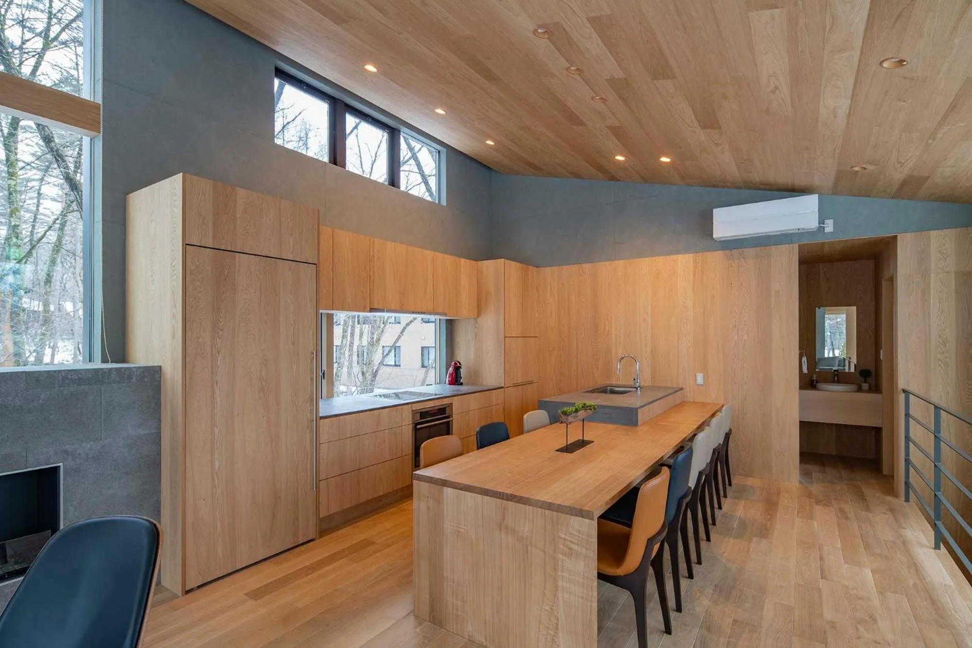 Dining area in Kairos by the Mountain by The Hakuba Collection