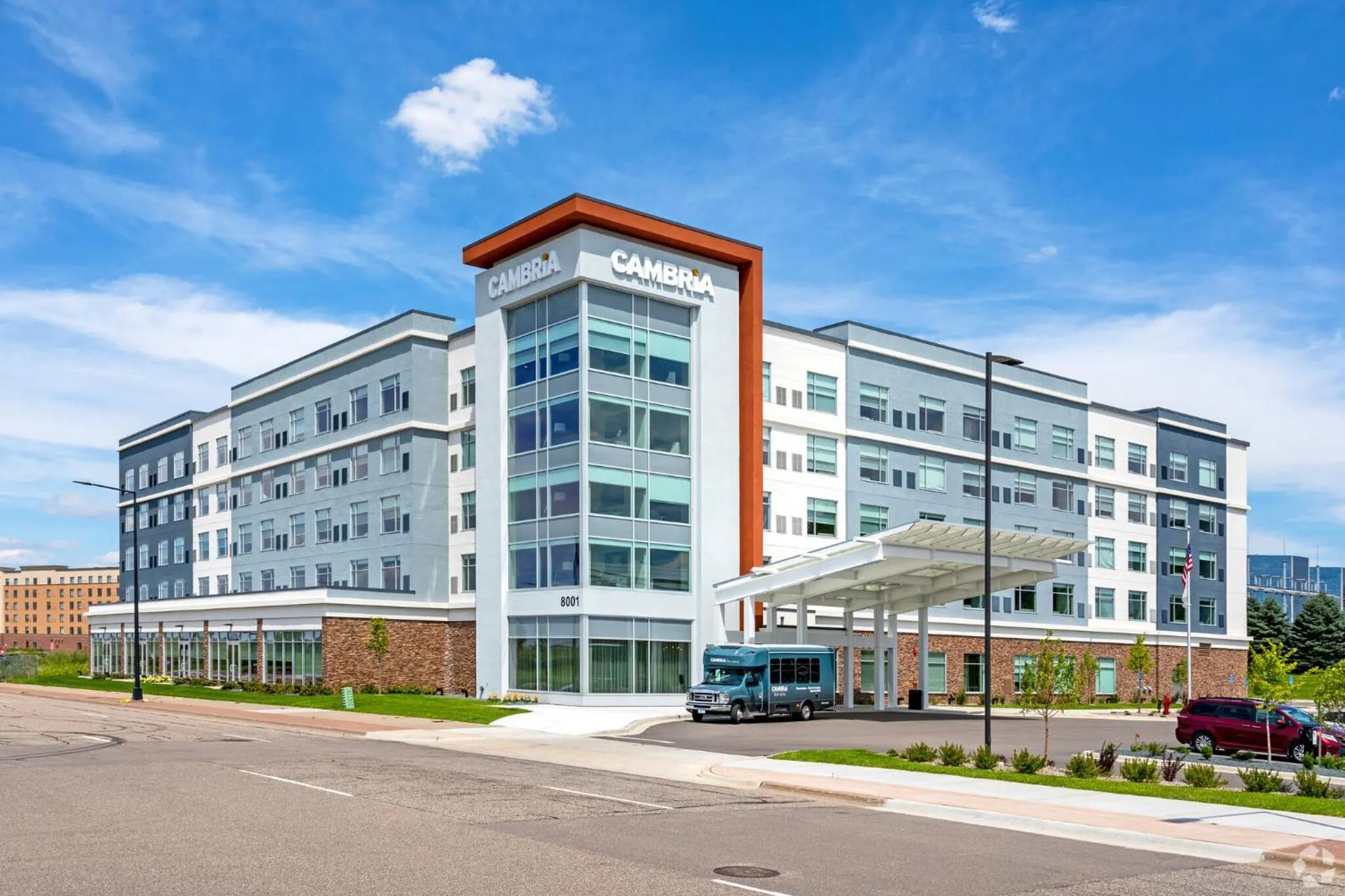 Property building in Cambria Hotel Bloomington Mall of America Minneapolis Airport