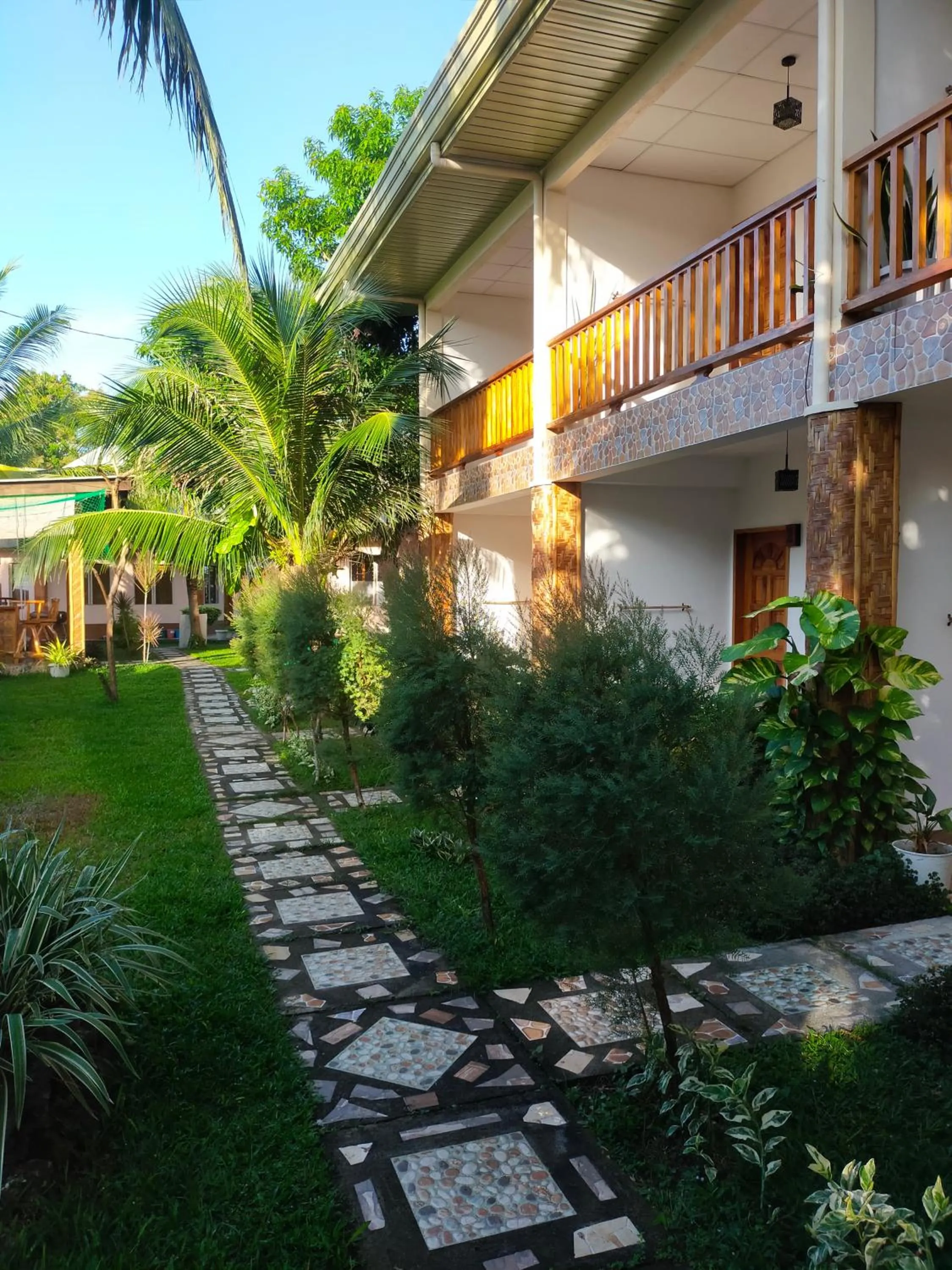 Garden view in Hotel Renate