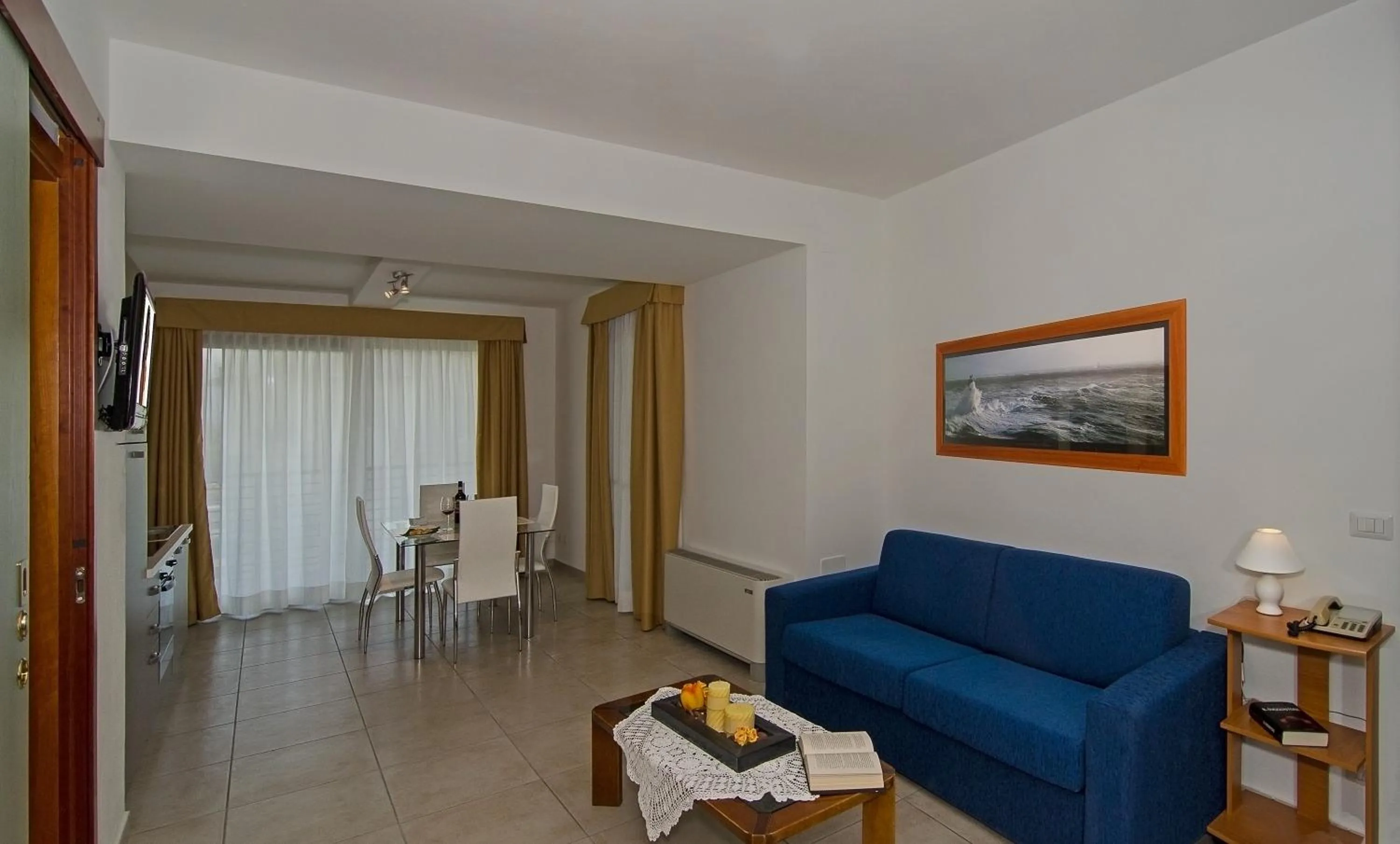 Seating area in Hotel Paris