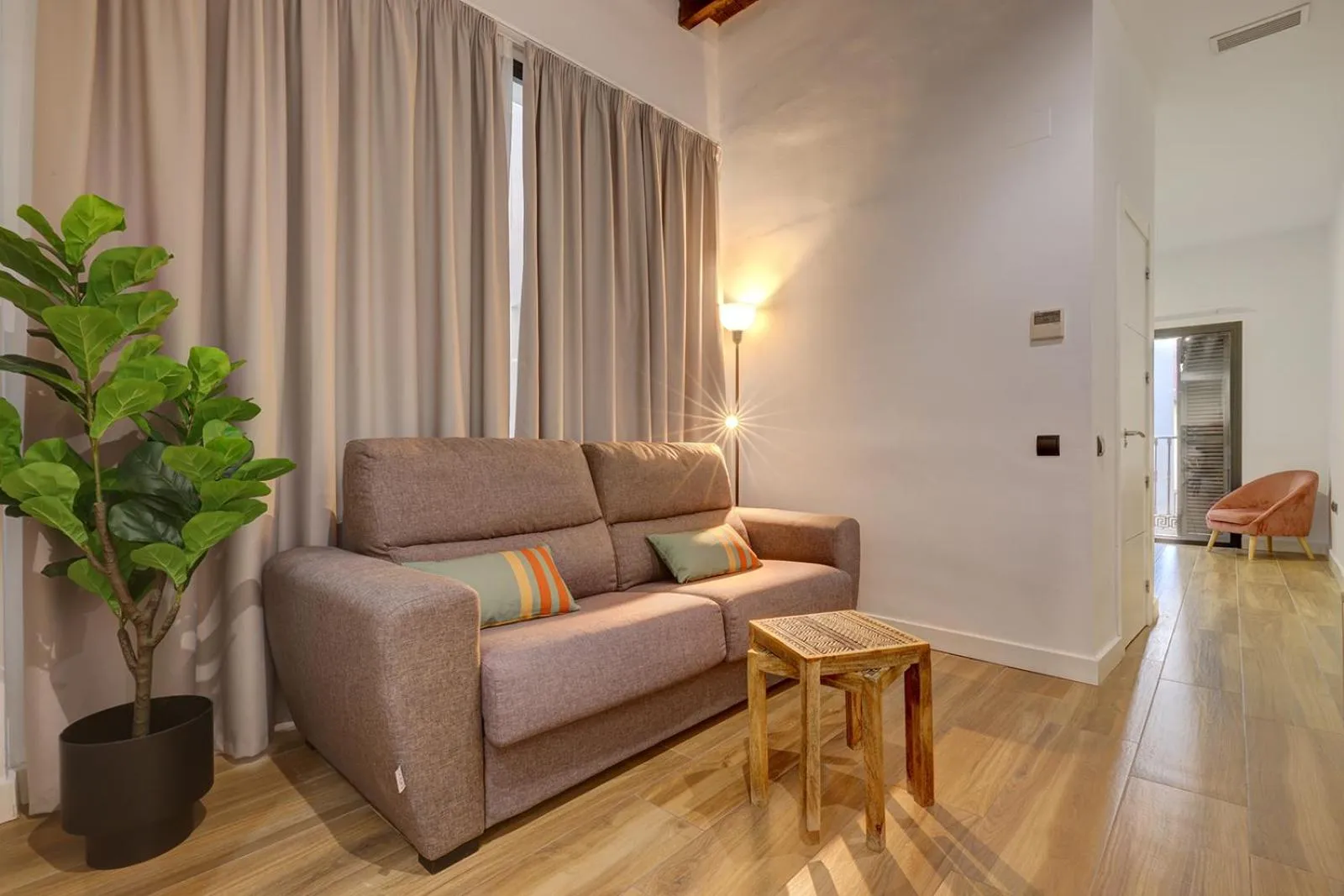 Living room in Aqua Apartments Málaga