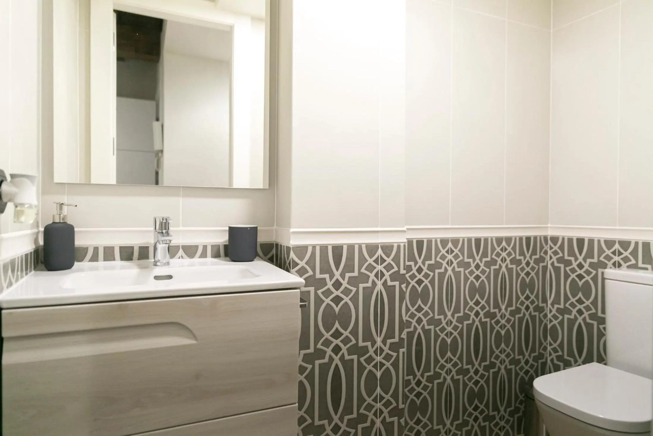 Bathroom in Aqua Apartments Málaga