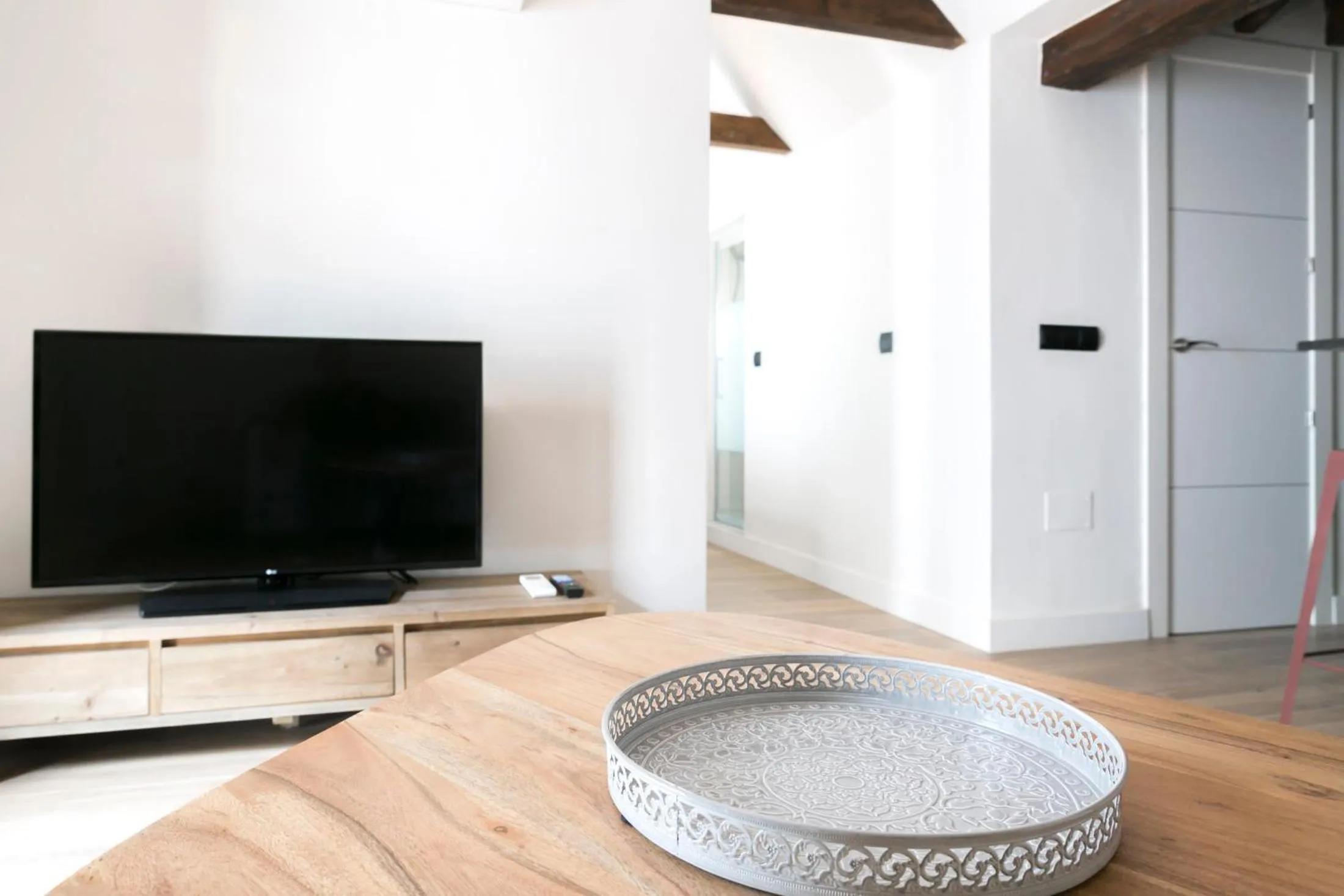 Communal lounge/ TV room in Aqua Apartments Málaga