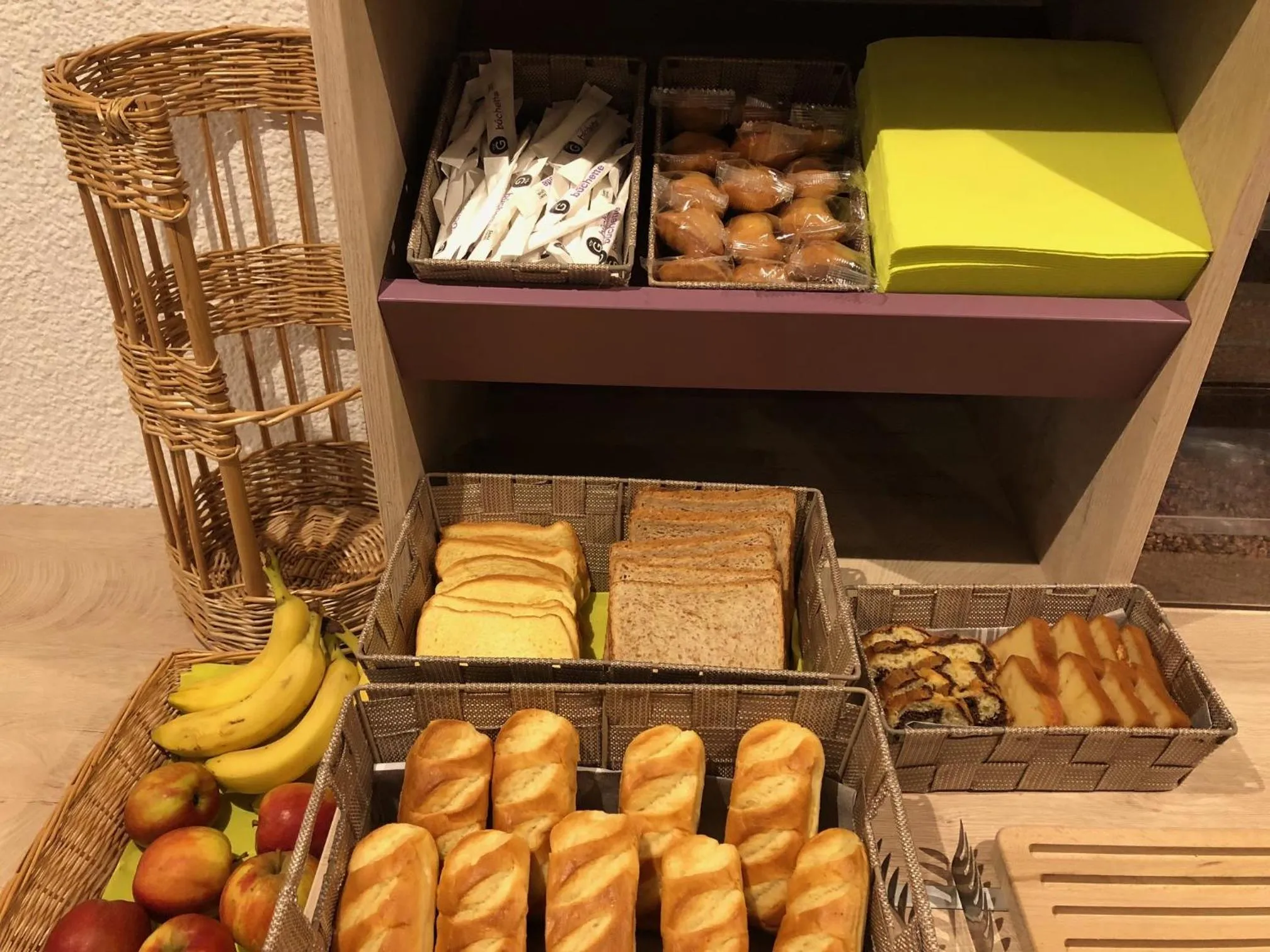 Buffet breakfast in Hôtel du stade ex Kyriad Direct Lille Est Stade Pierre Mauroy