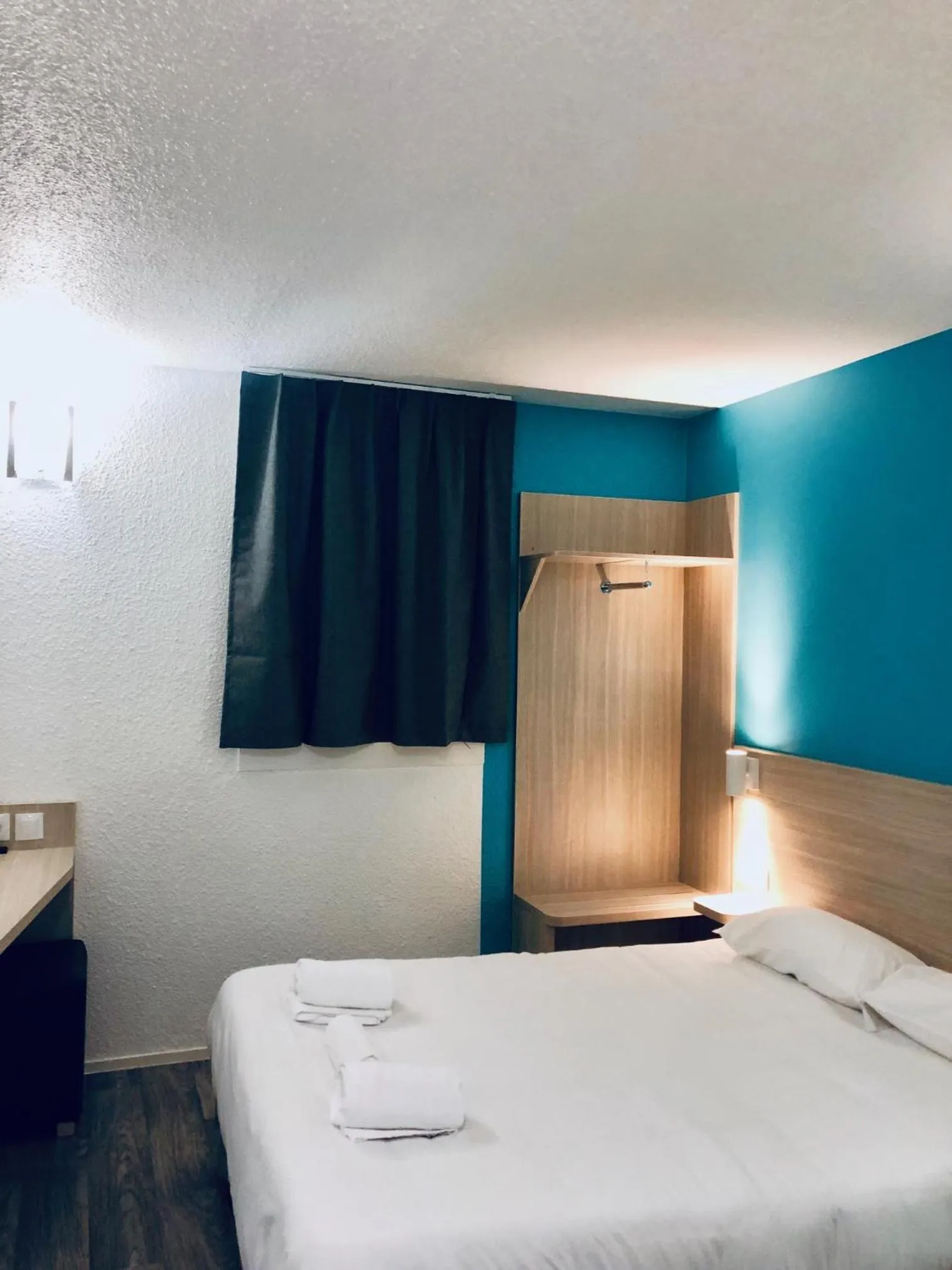 Bedroom, Bed in Hôtel du stade ex Kyriad Direct Lille Est Stade Pierre Mauroy