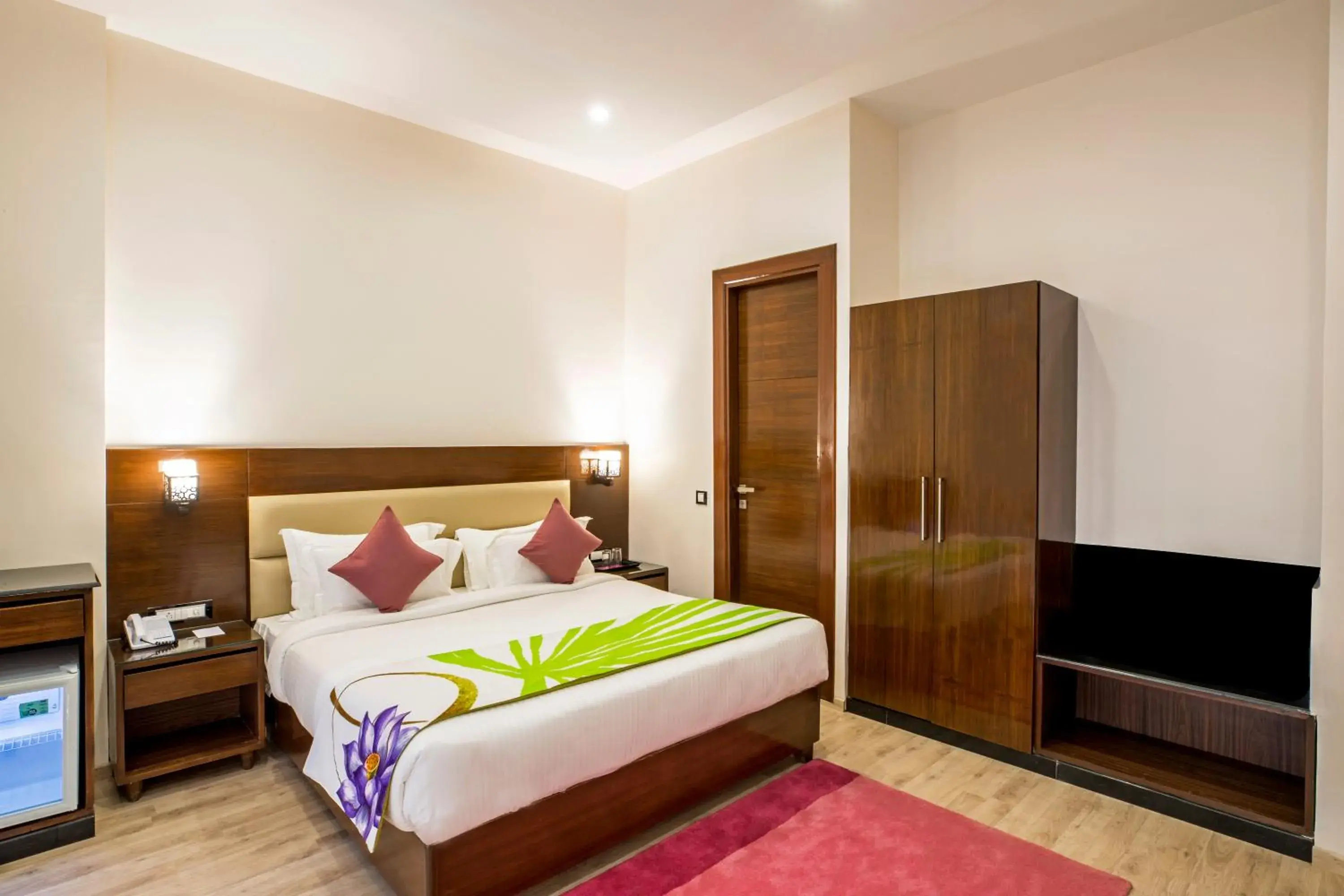 Bed in Regenta Inn On The Ganges Rishikesh Bed in Regenta Inn On The Ganges Rishikesh