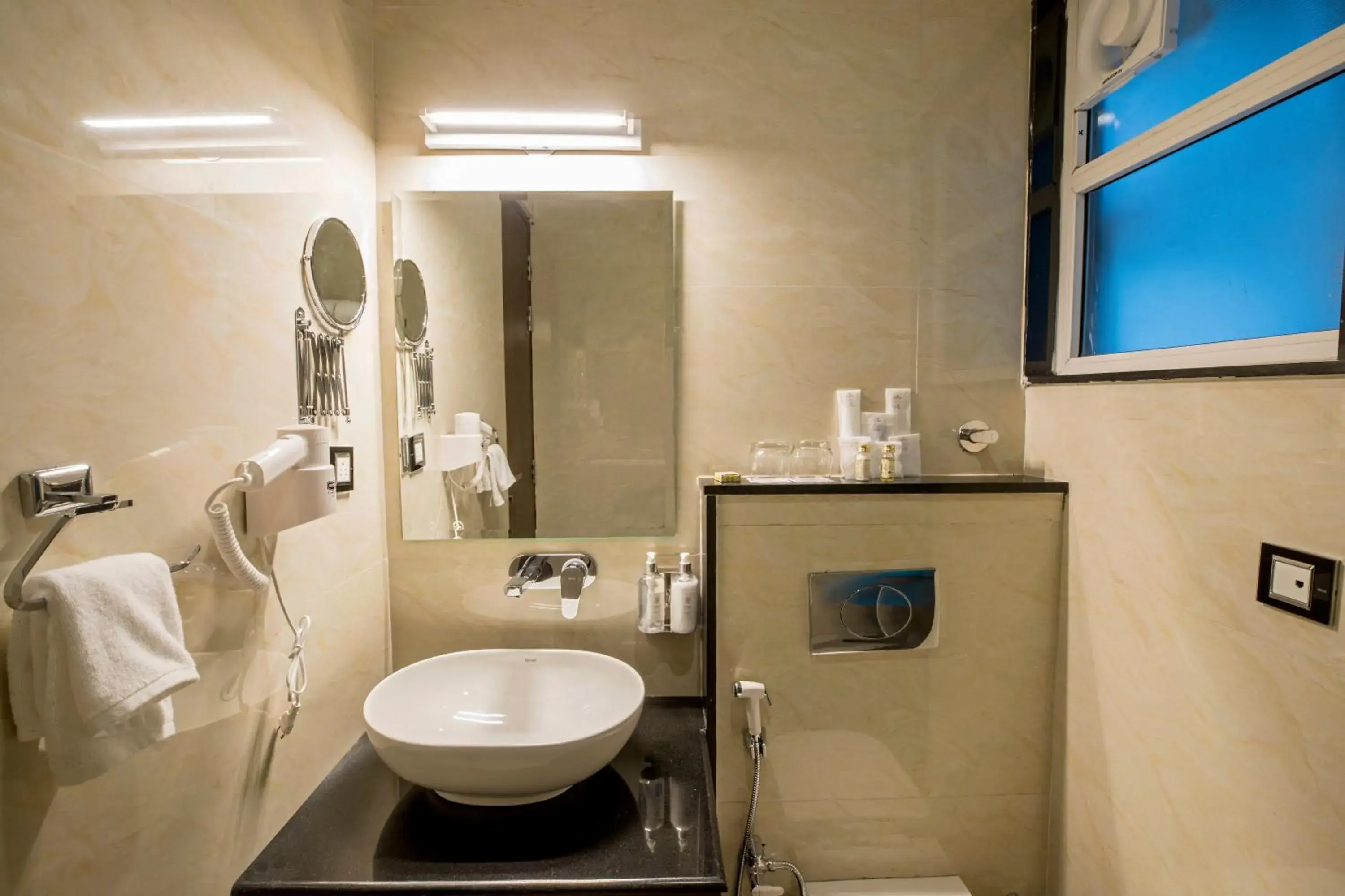 Bathroom in Regenta Inn On The Ganges Rishikesh Bathroom in Regenta Inn On The Ganges Rishikesh