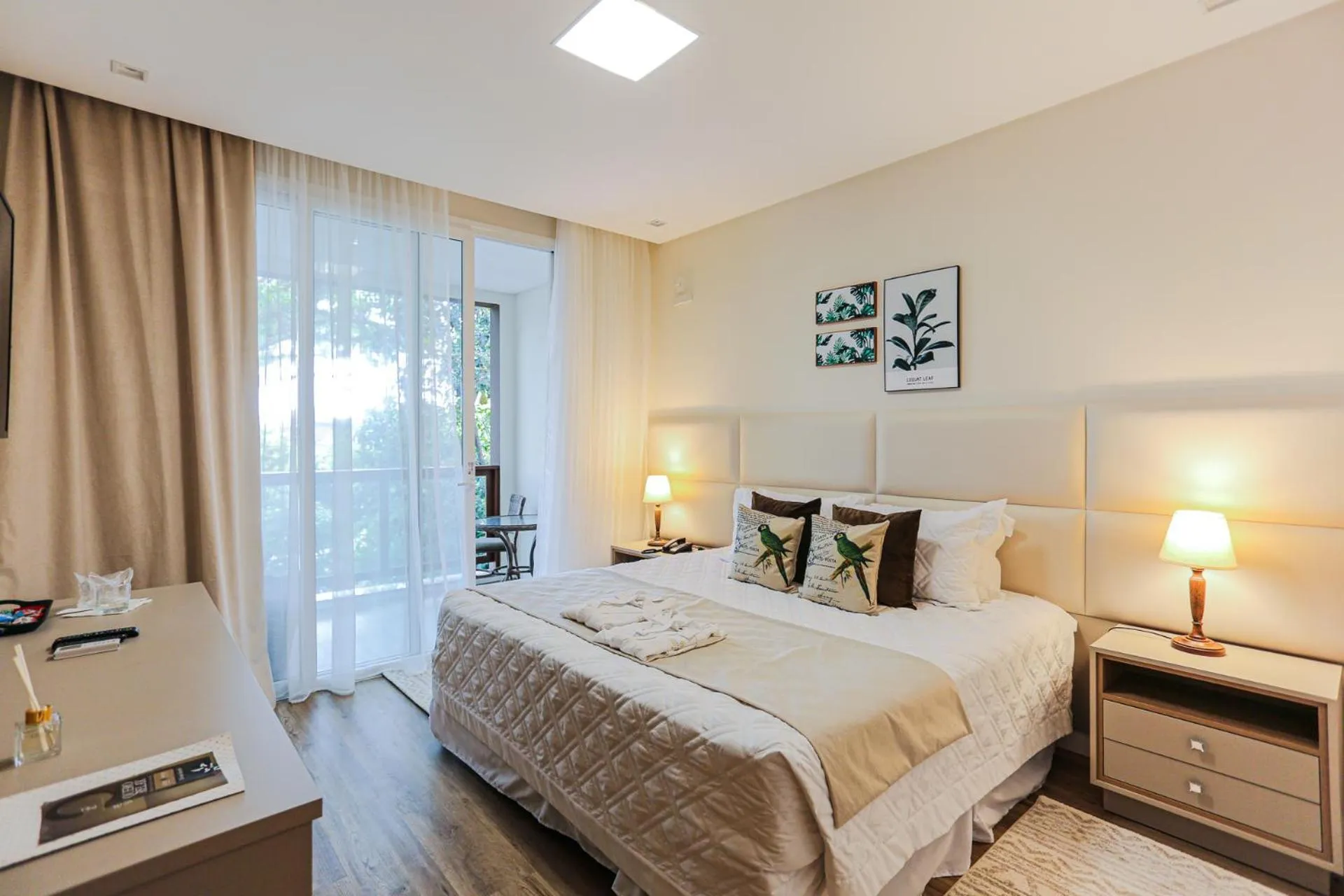 Bed in Estaleiro Guest House