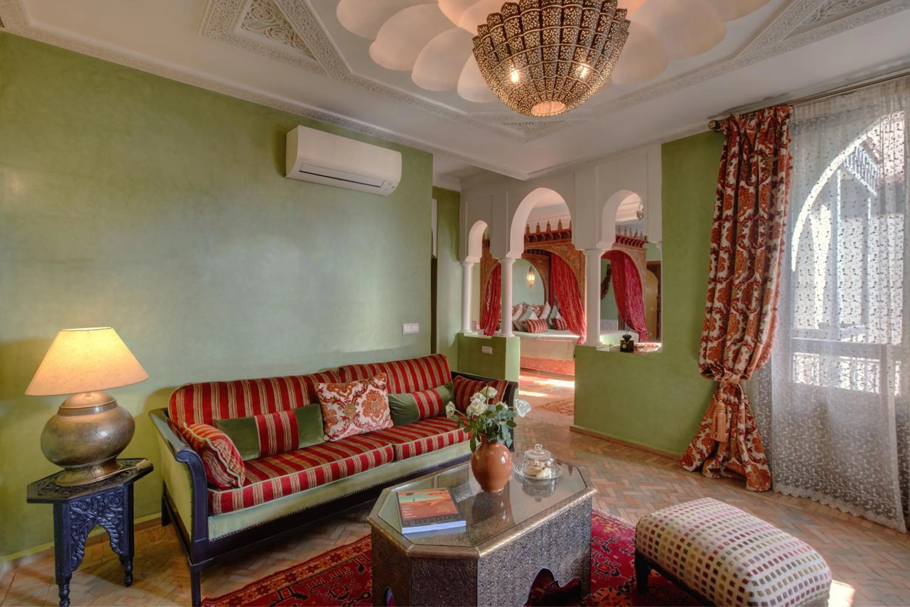 Bed in Riad Kheirredine
