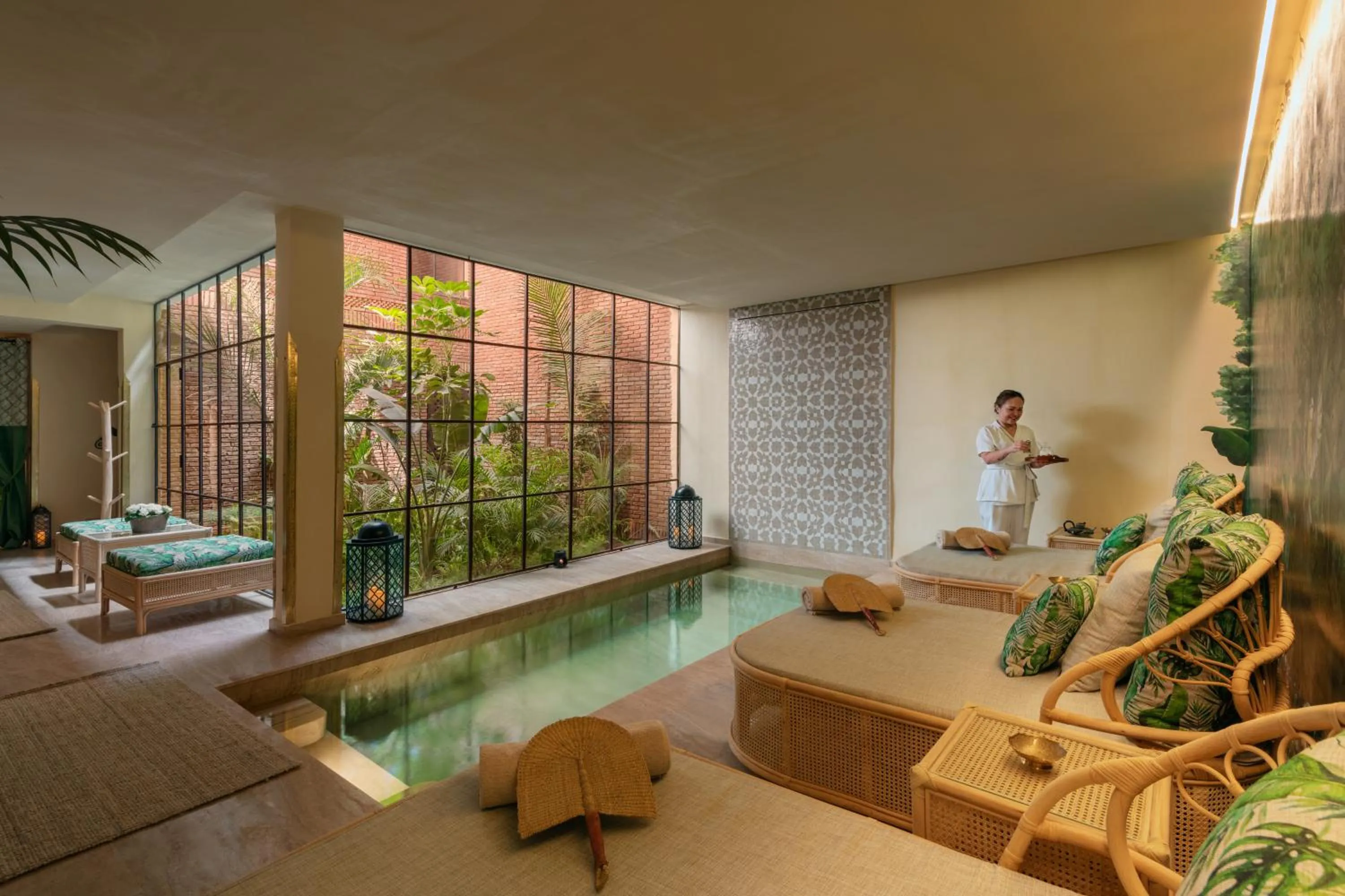Swimming pool in Riad Kheirredine