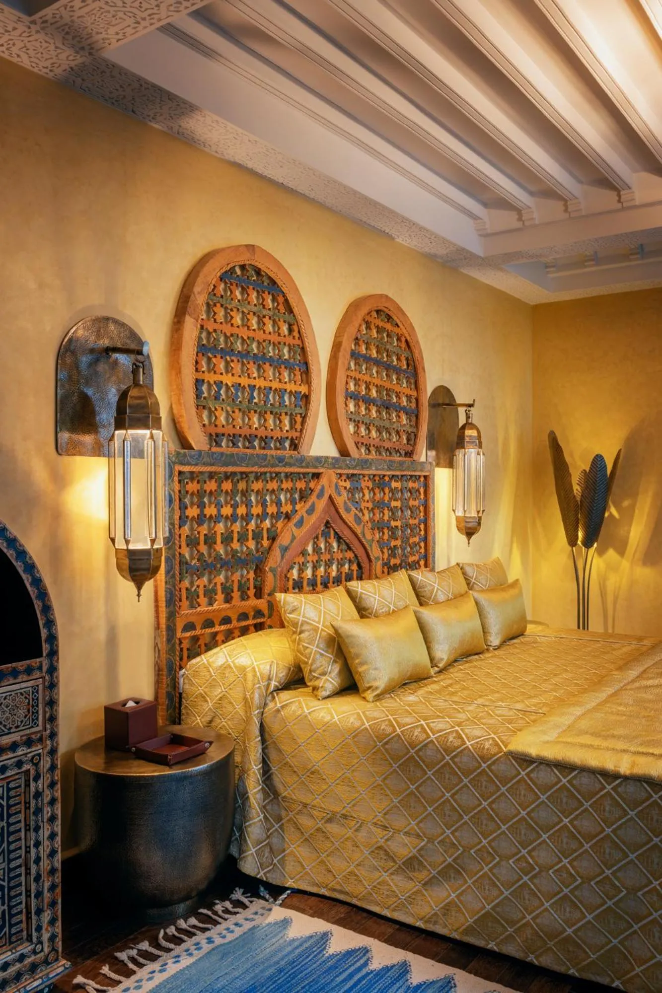 Bed in Riad Kheirredine