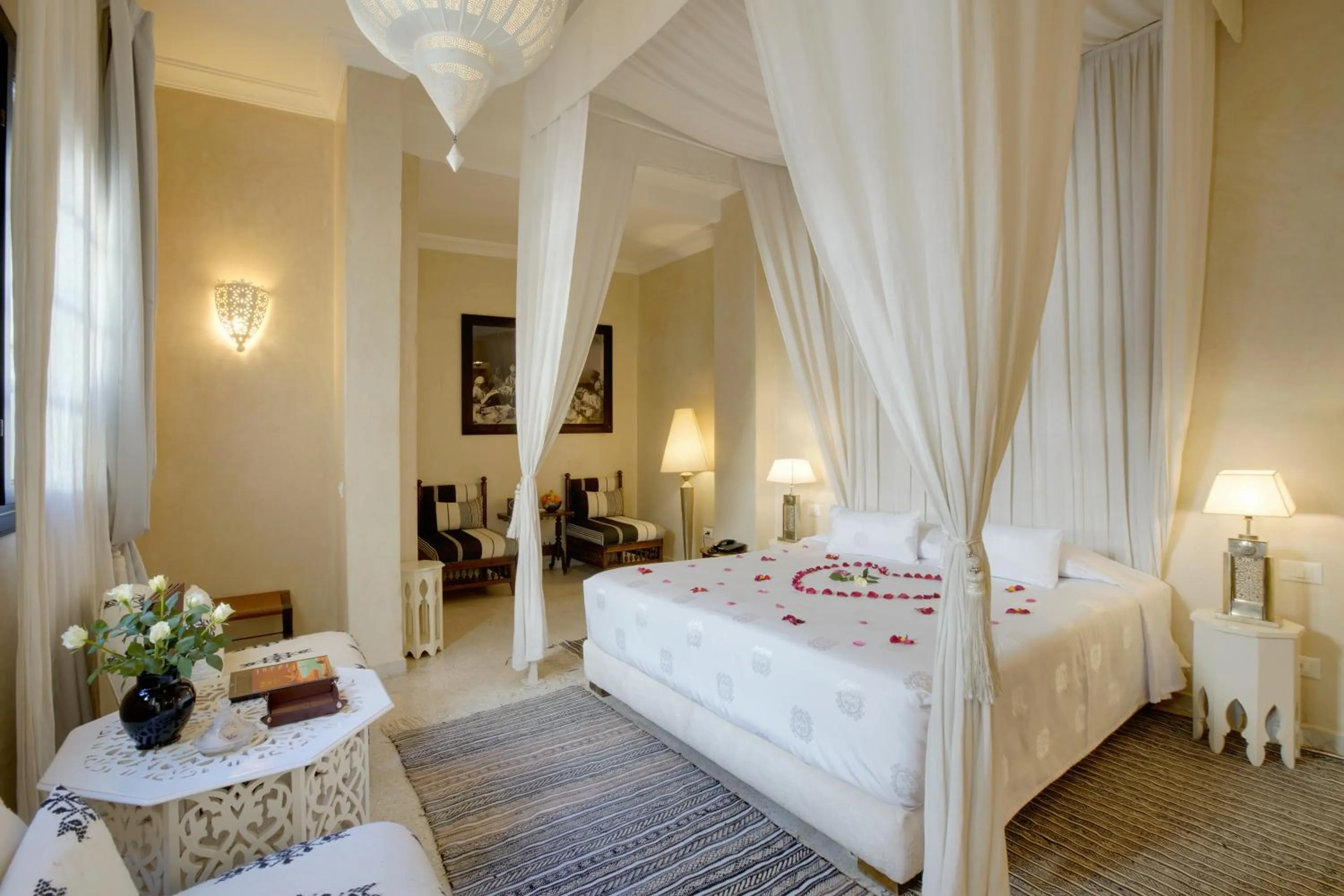 Bed in Riad Kheirredine