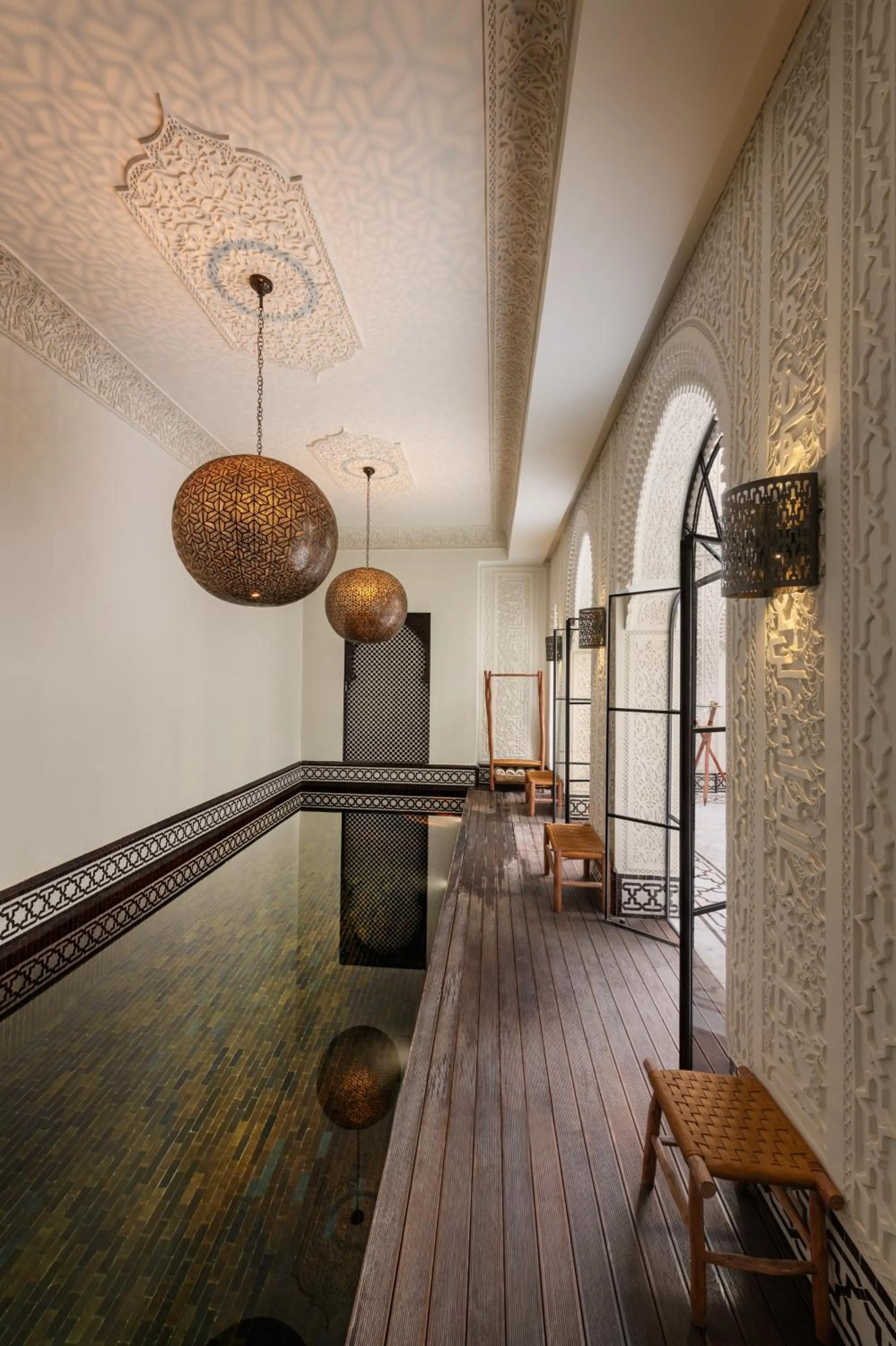 Swimming pool in Riad Kheirredine