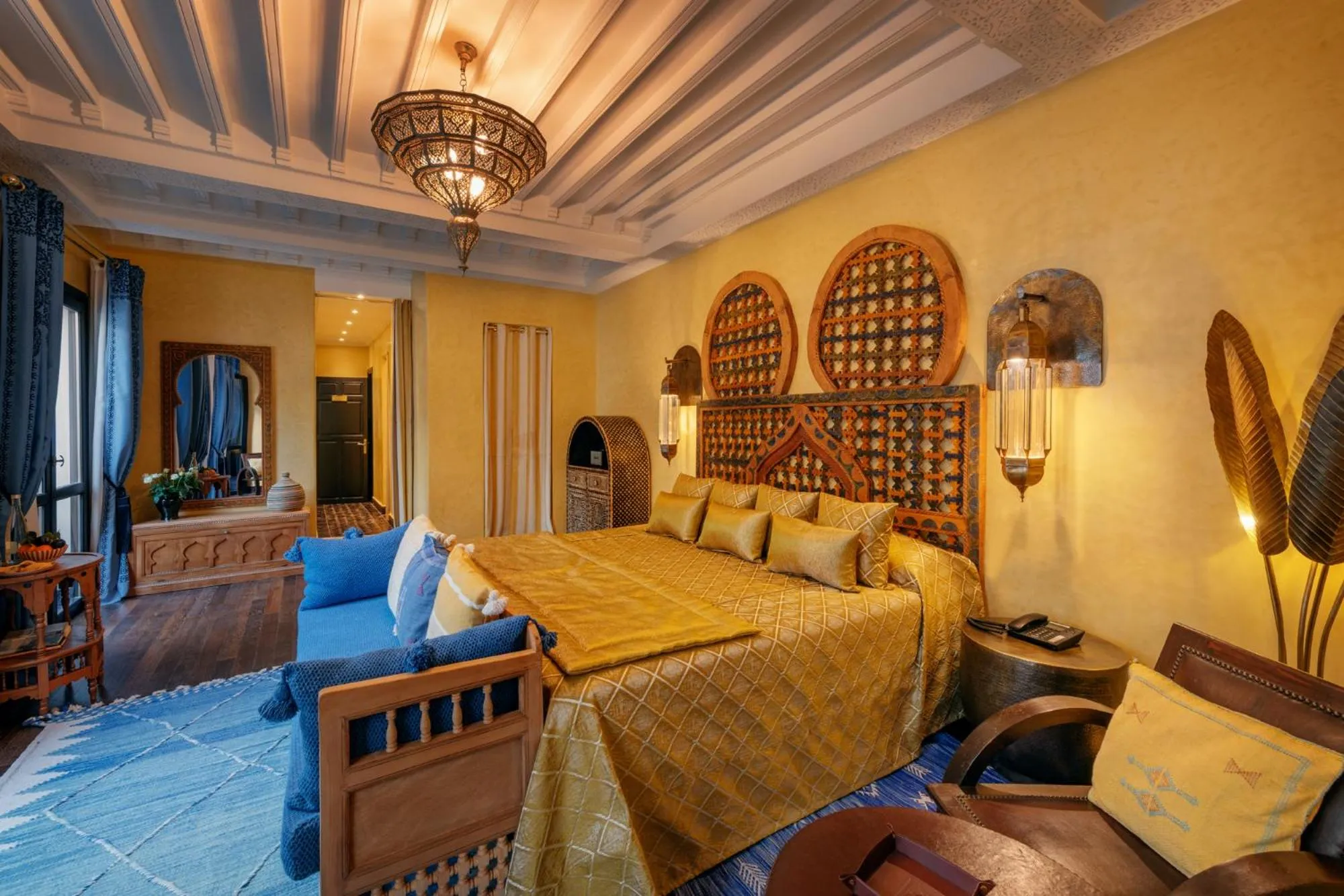 Bed in Riad Kheirredine