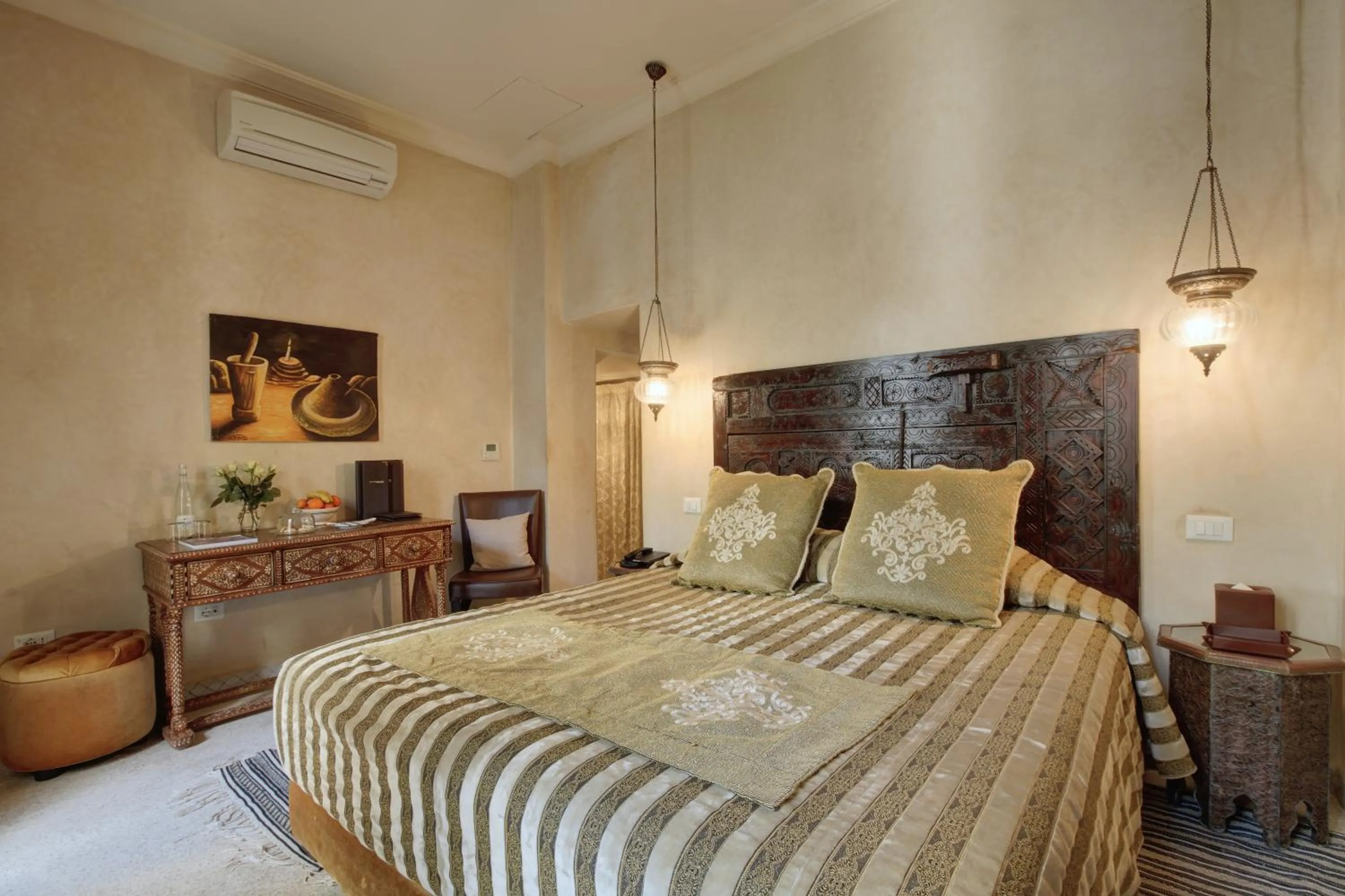 Bed in Riad Kheirredine