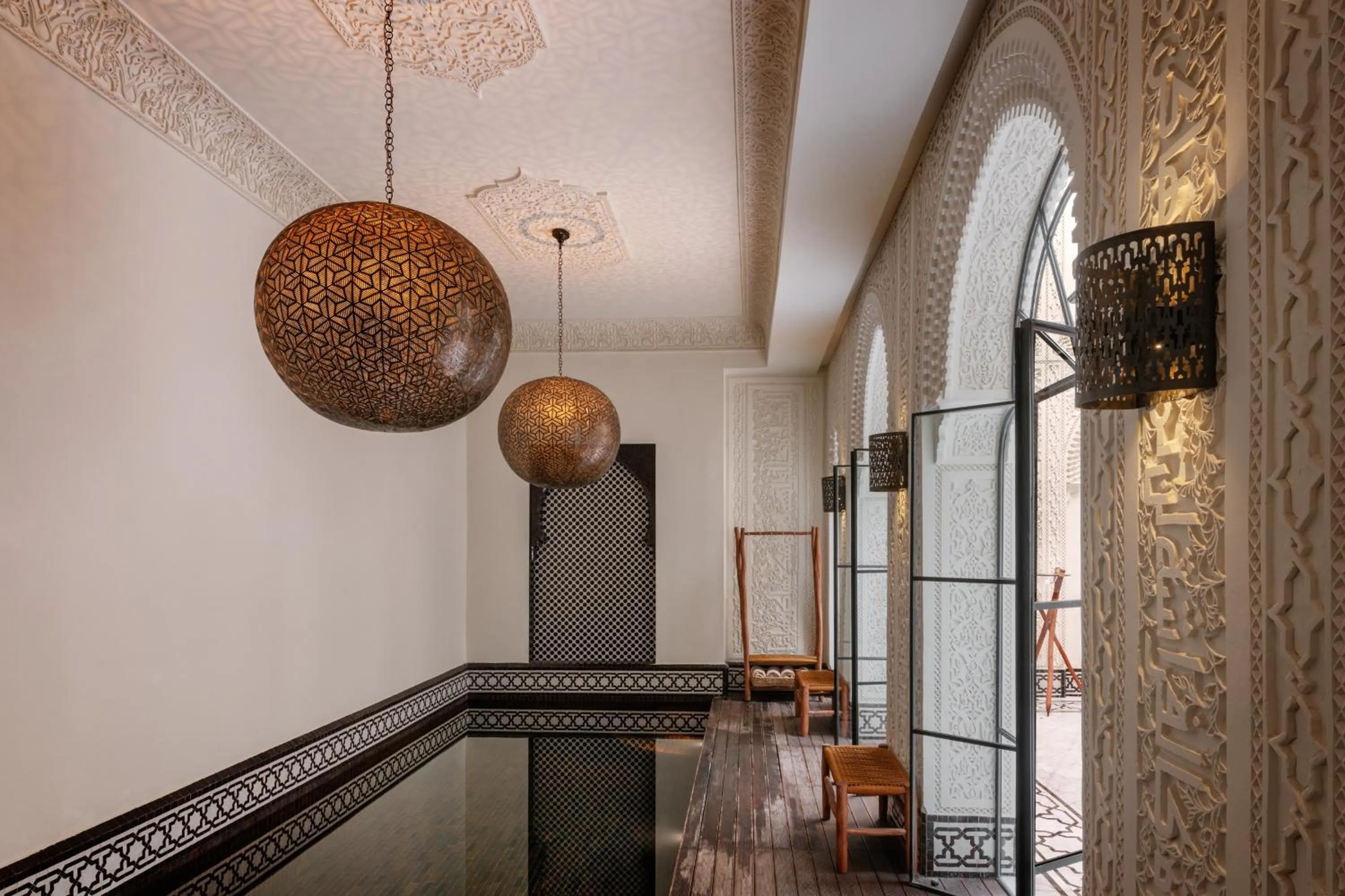 Swimming pool in Riad Kheirredine