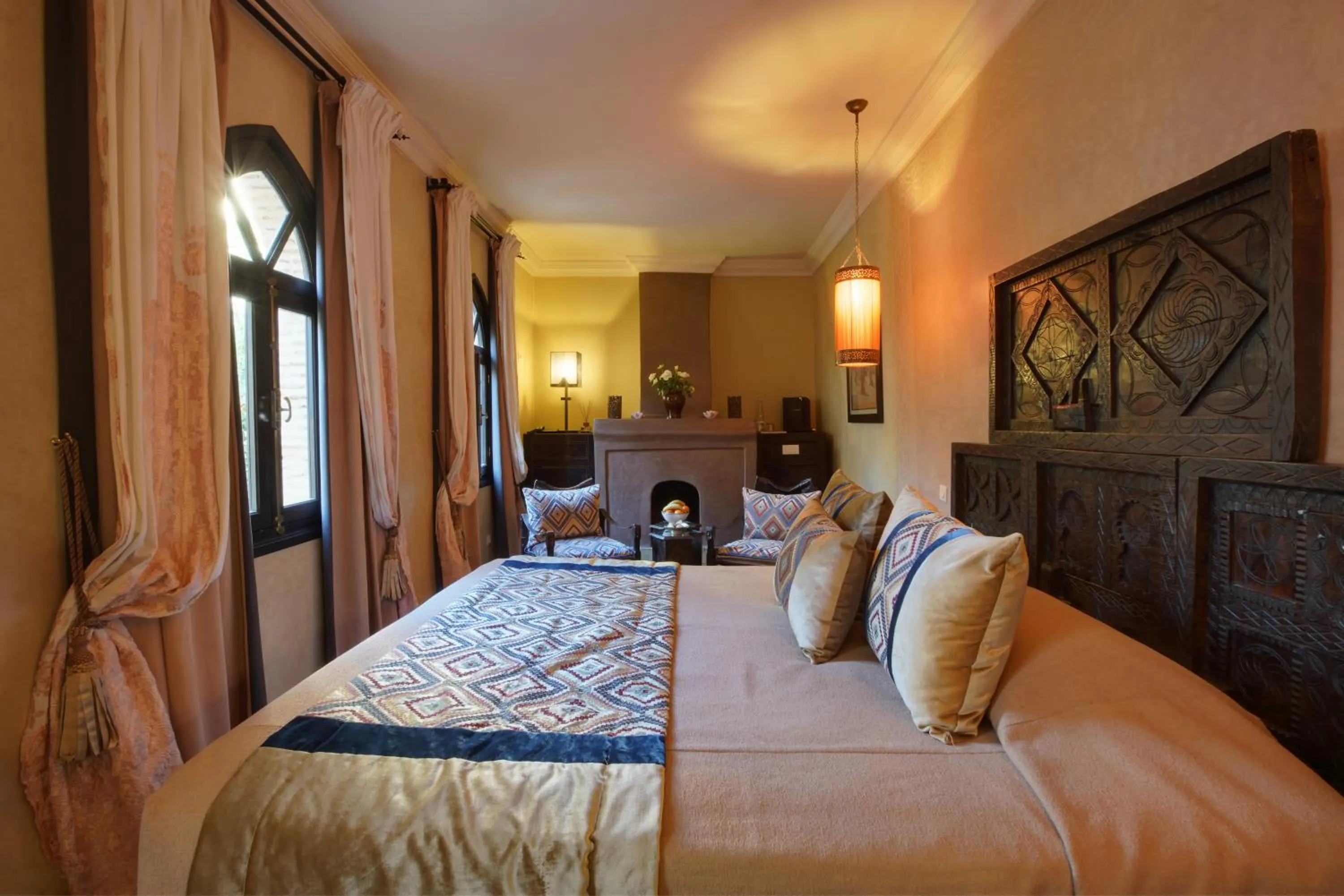 Bed in Riad Kheirredine