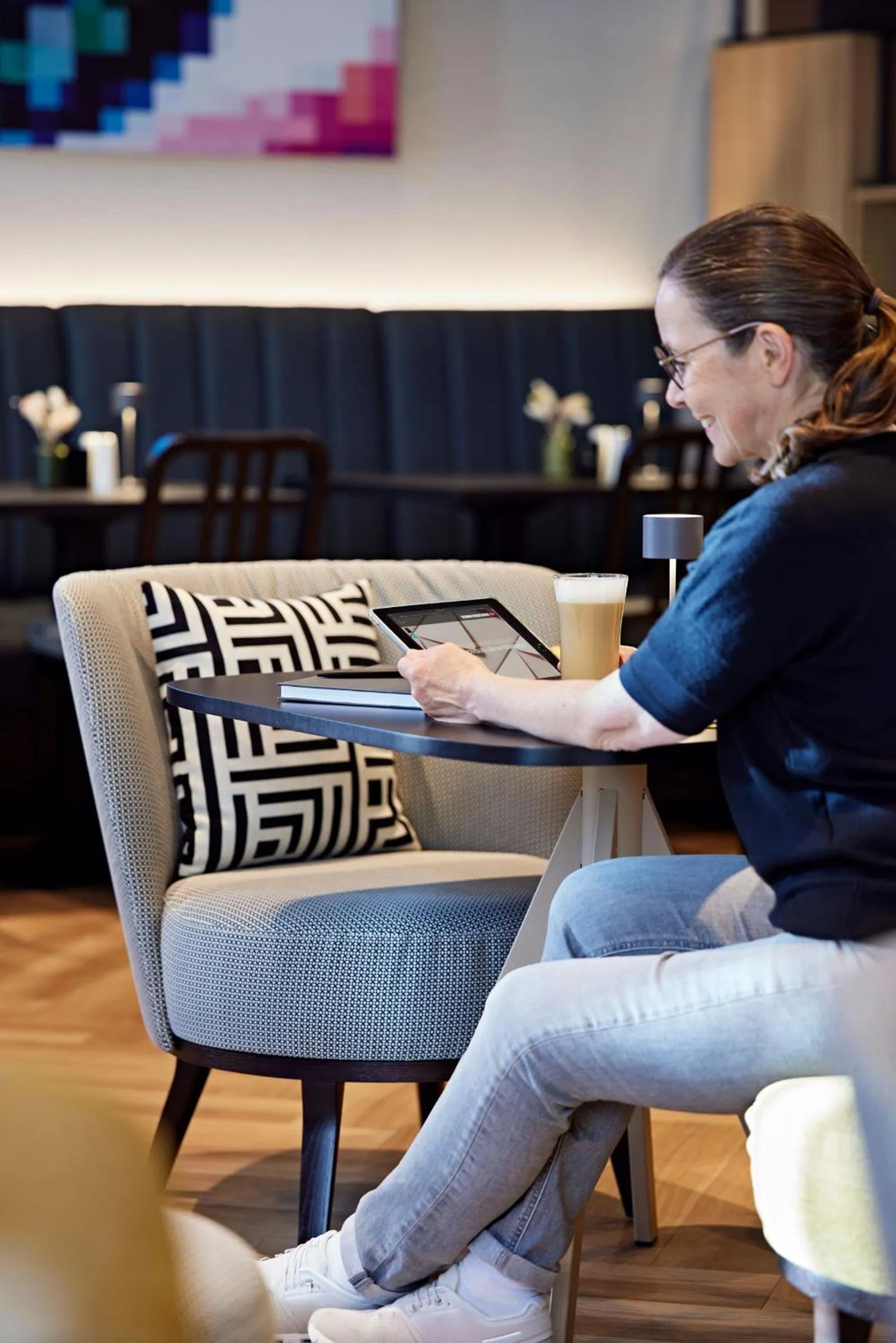 Lobby or reception in LEGERE EXPRESS Leipzig