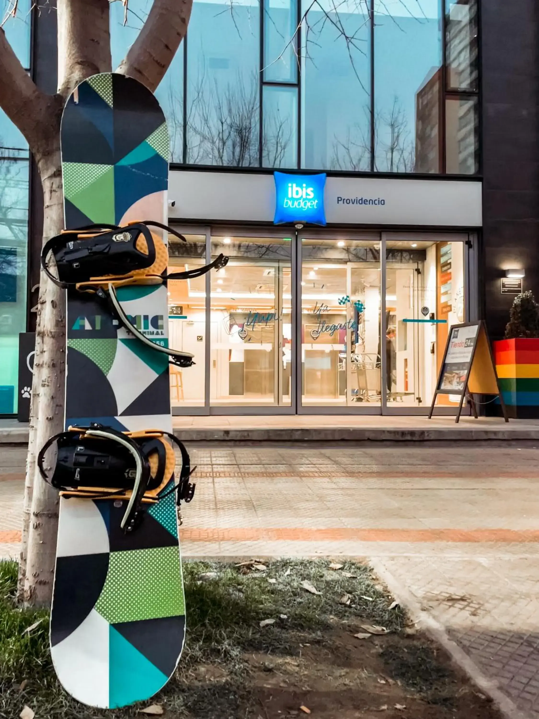 Facade/entrance in ibis budget Santiago Providencia Facade/entrance in ibis budget Santiago Providencia