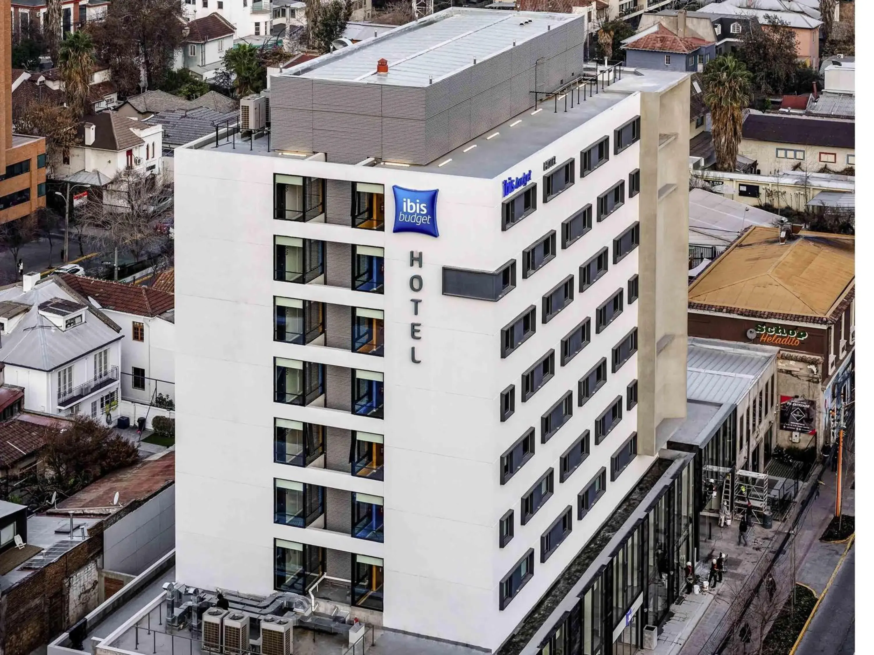 Property building in ibis budget Santiago Providencia Property building in ibis budget Santiago Providencia