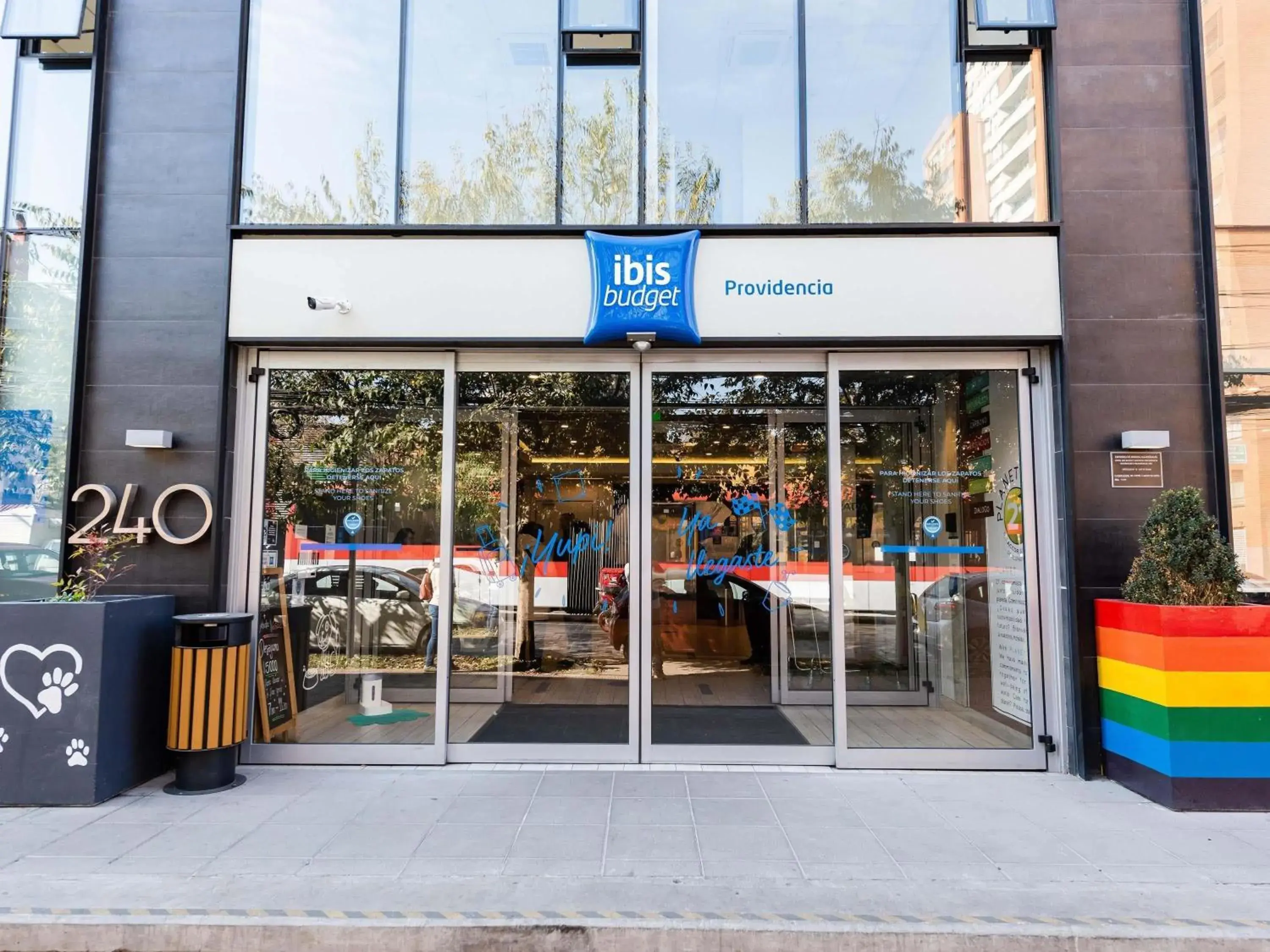 Property building in ibis budget Santiago Providencia Property building in ibis budget Santiago Providencia