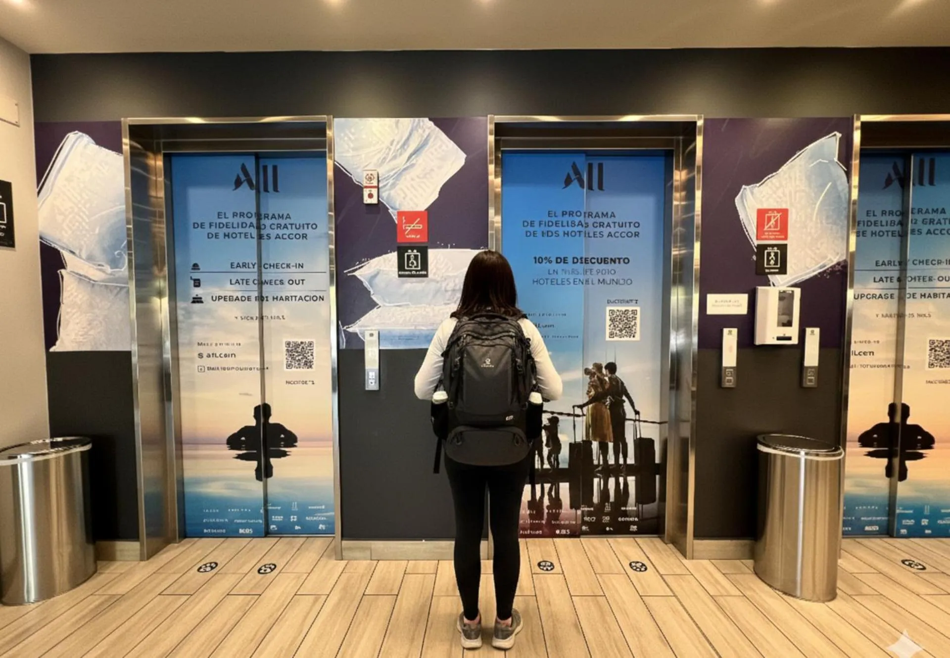 People in ibis budget Santiago Providencia