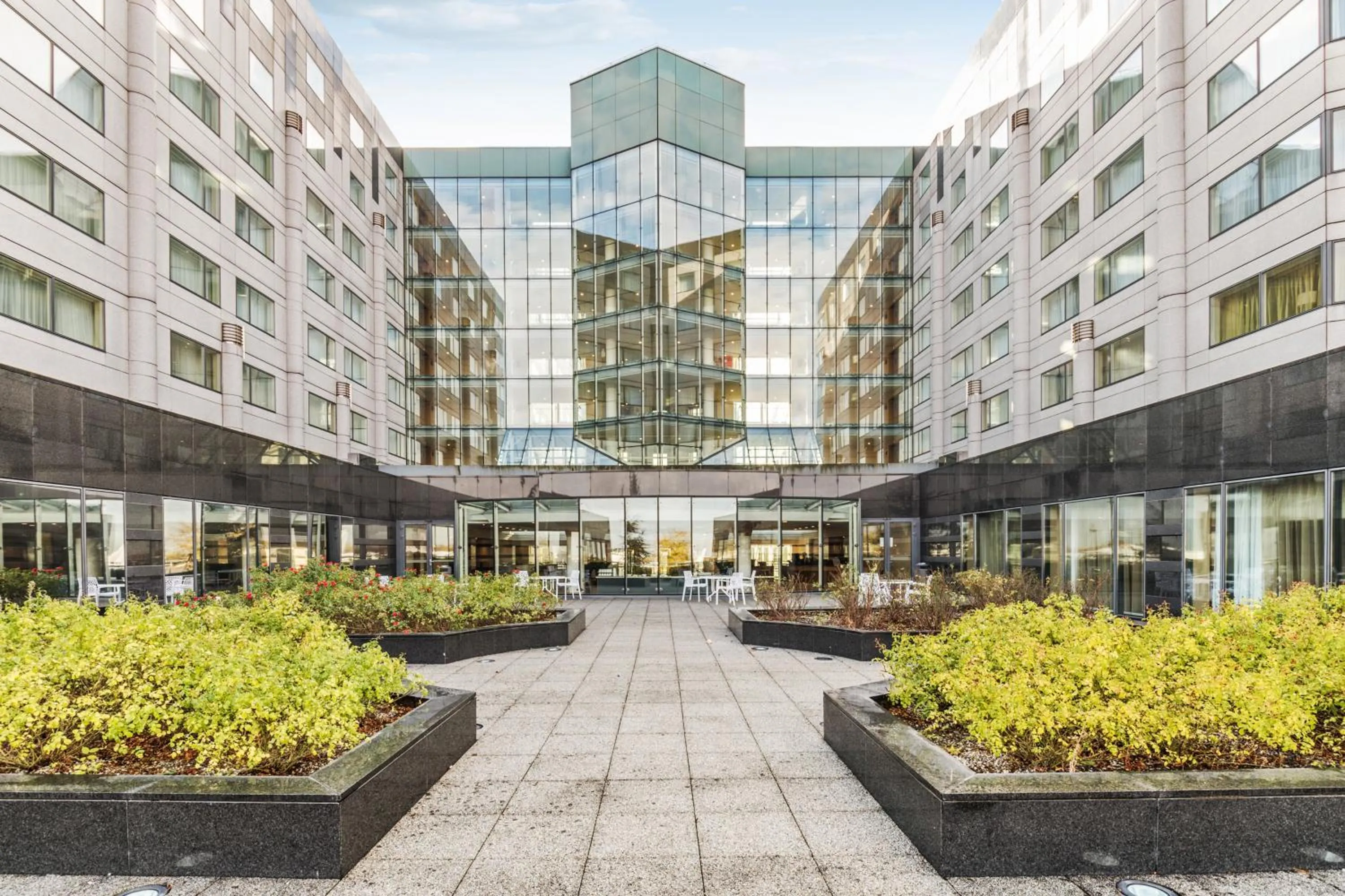 Balcony/Terrace in Hilton Paris Charles De Gaulle Airport