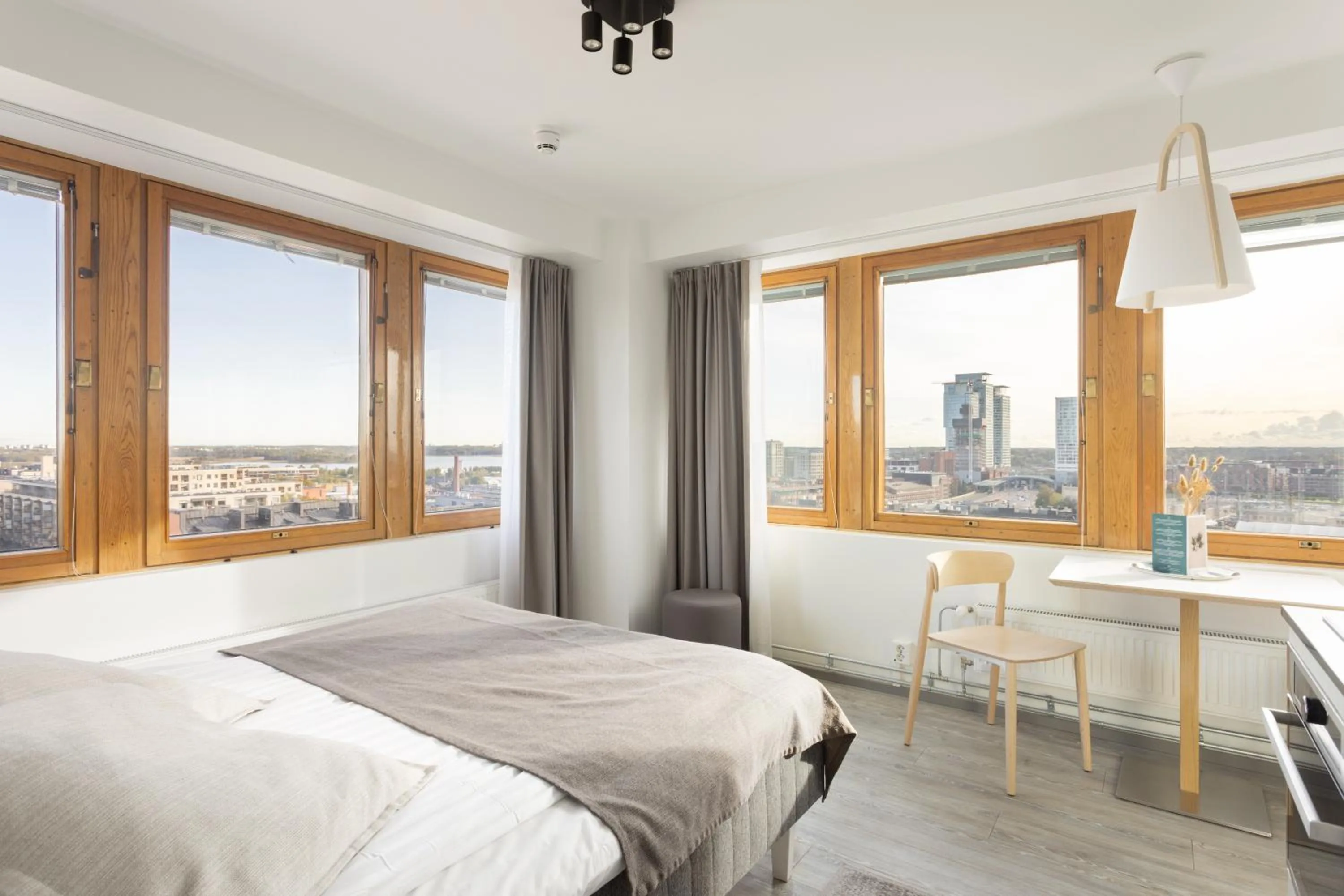 View (from property/room), Bed in Noli Sörnäinen