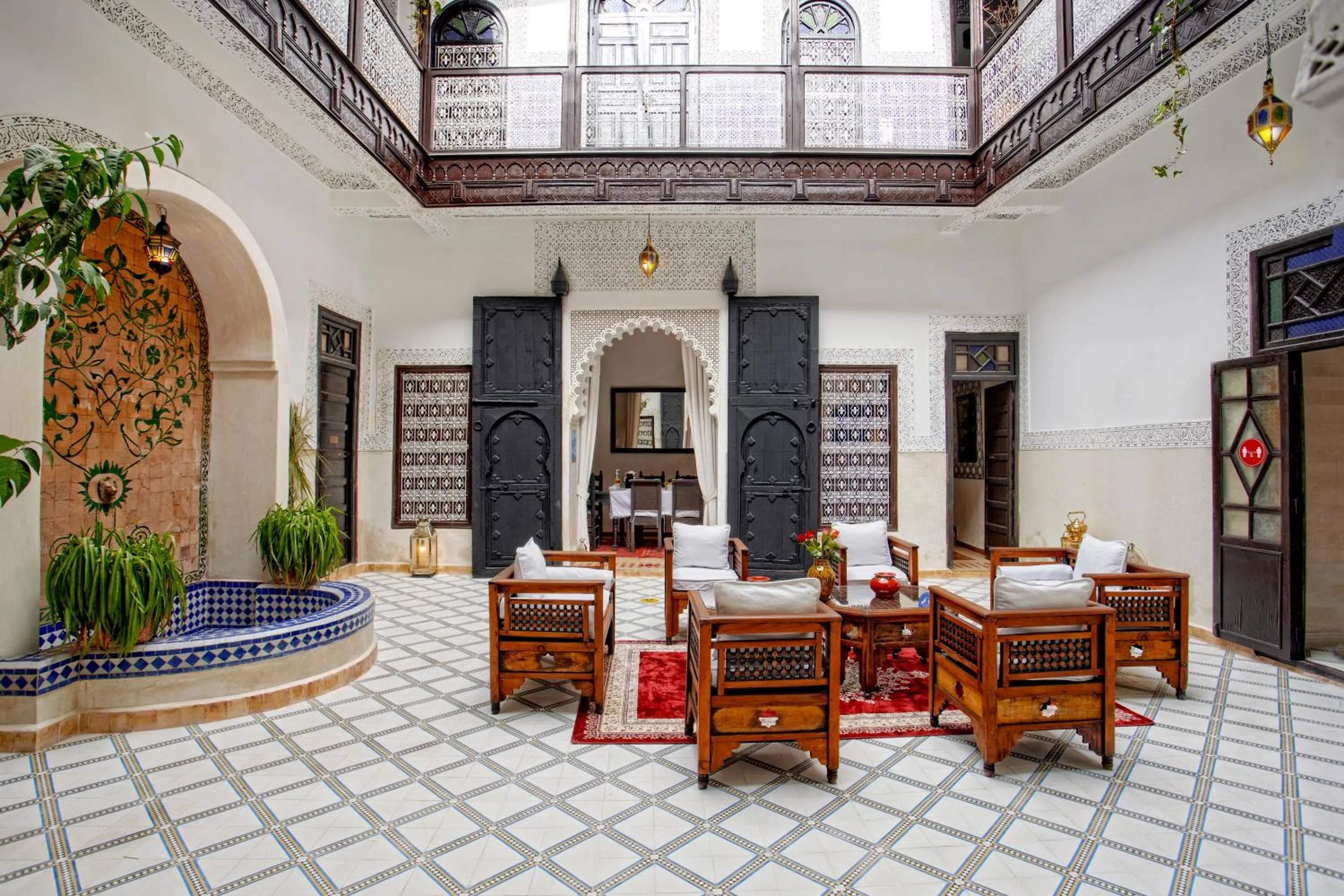 Patio in Riad Al Jana