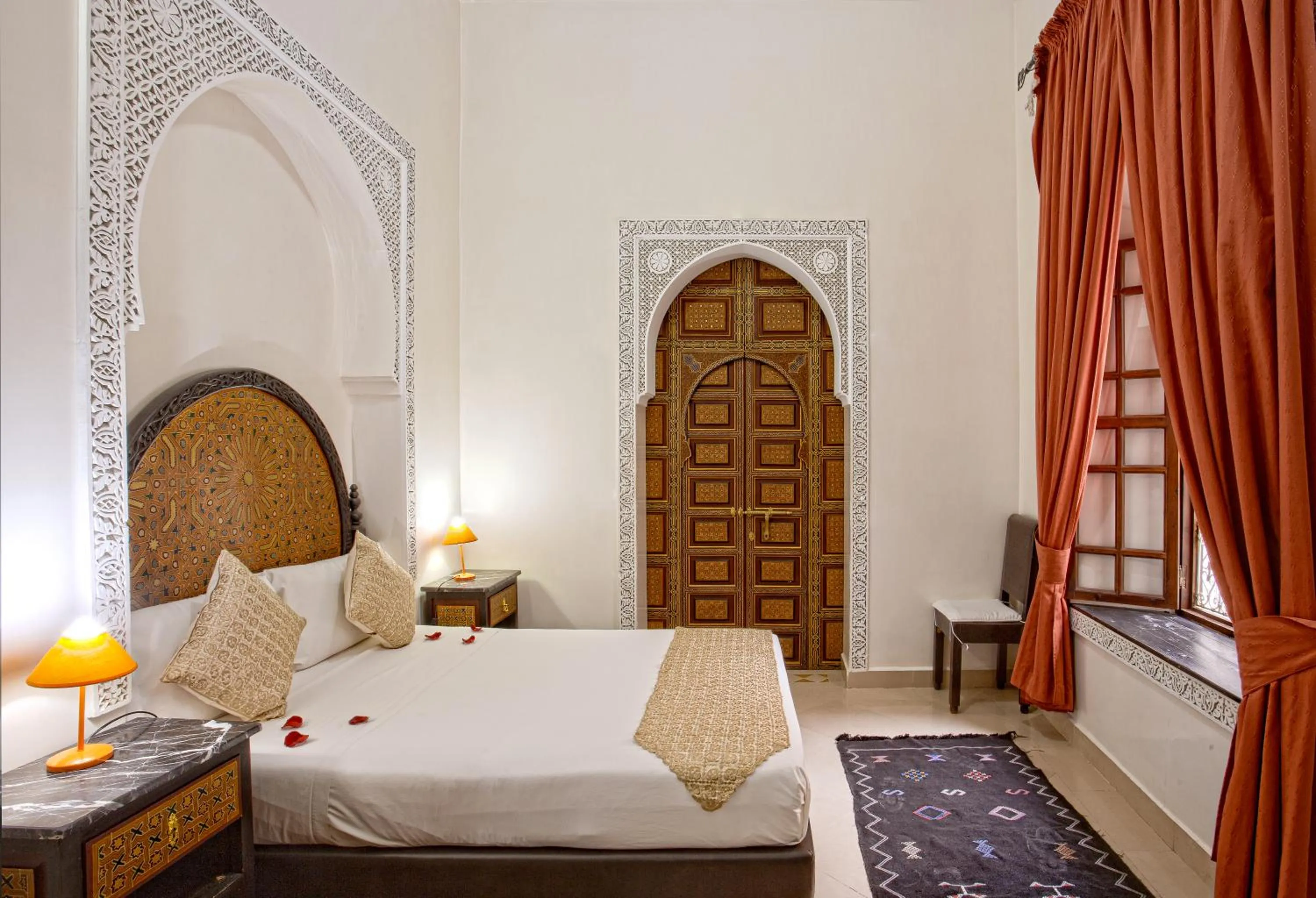 Bed in Riad Al Jana