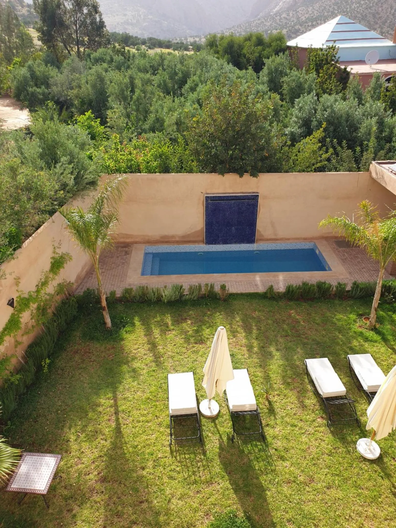 Pool view in Dar Ajgal