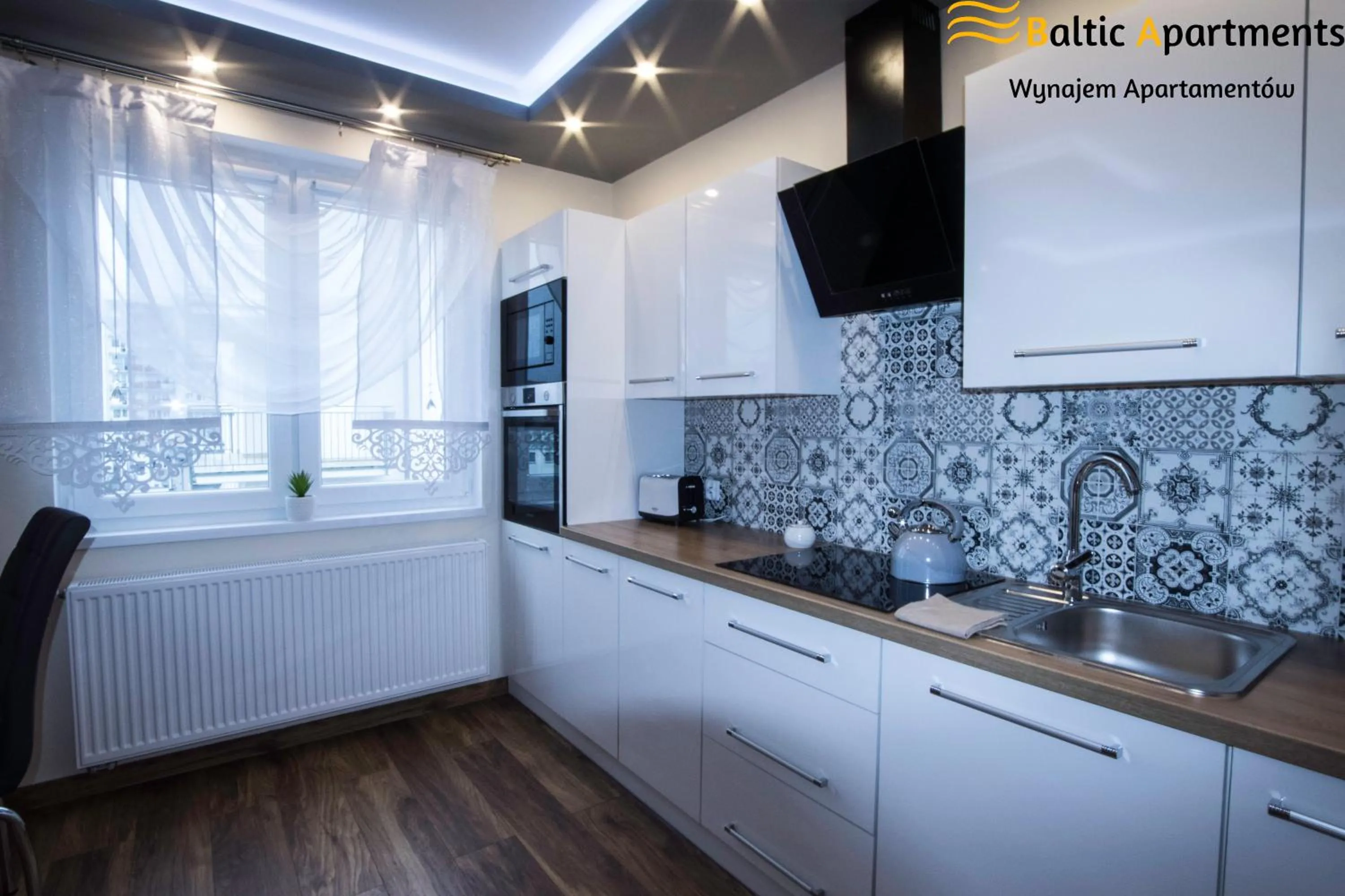 Kitchen or kitchenette in Baltic Apartments - Apartamenty Bałtyk