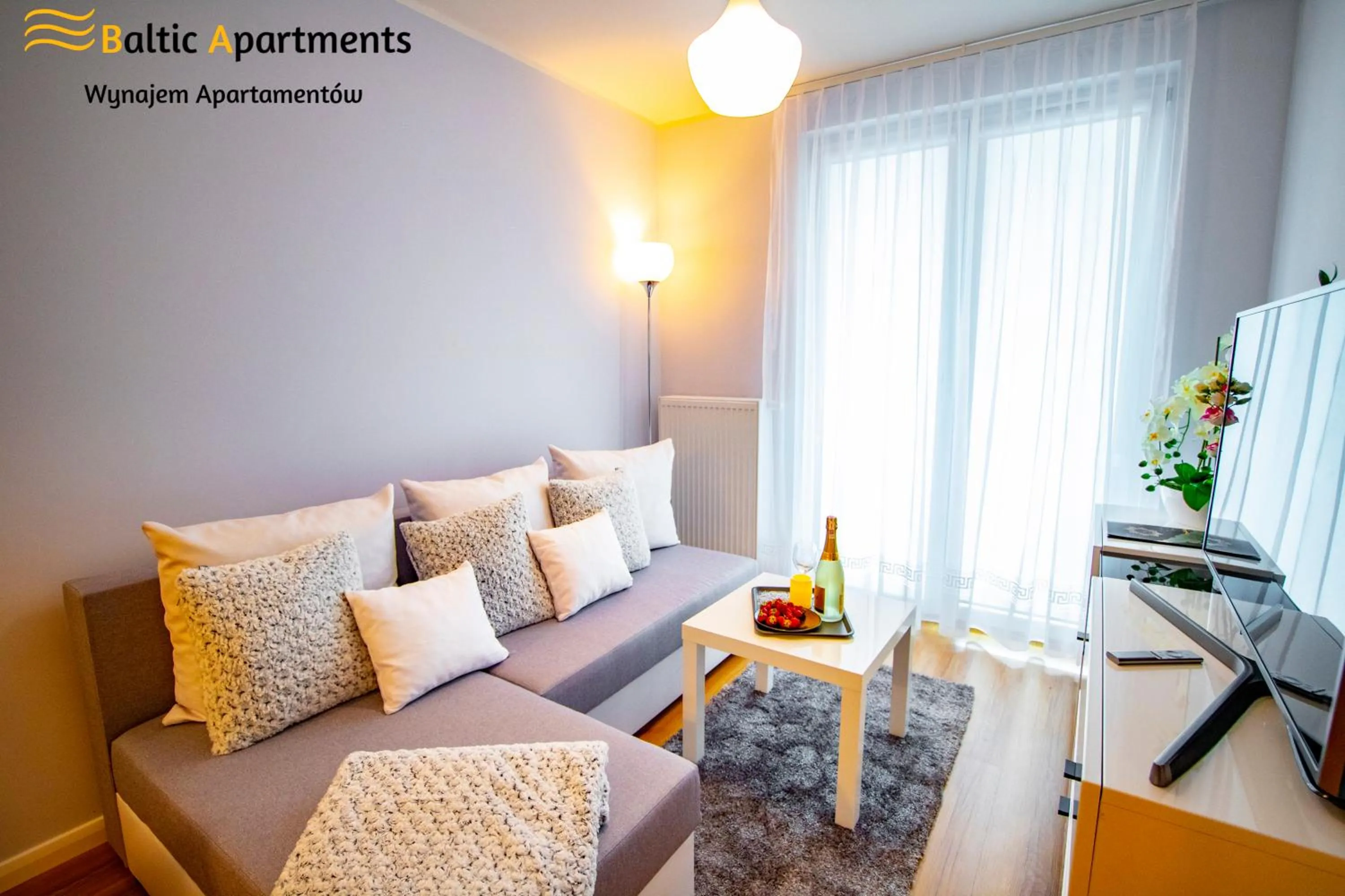 Living room in Baltic Apartments - Apartamenty Bałtyk