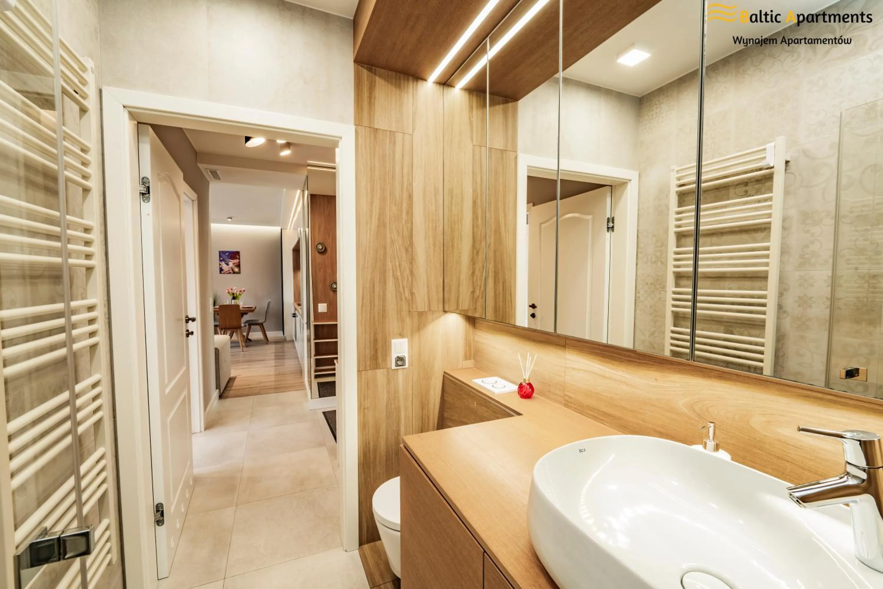 Bathroom in Baltic Apartments - Apartamenty Bałtyk