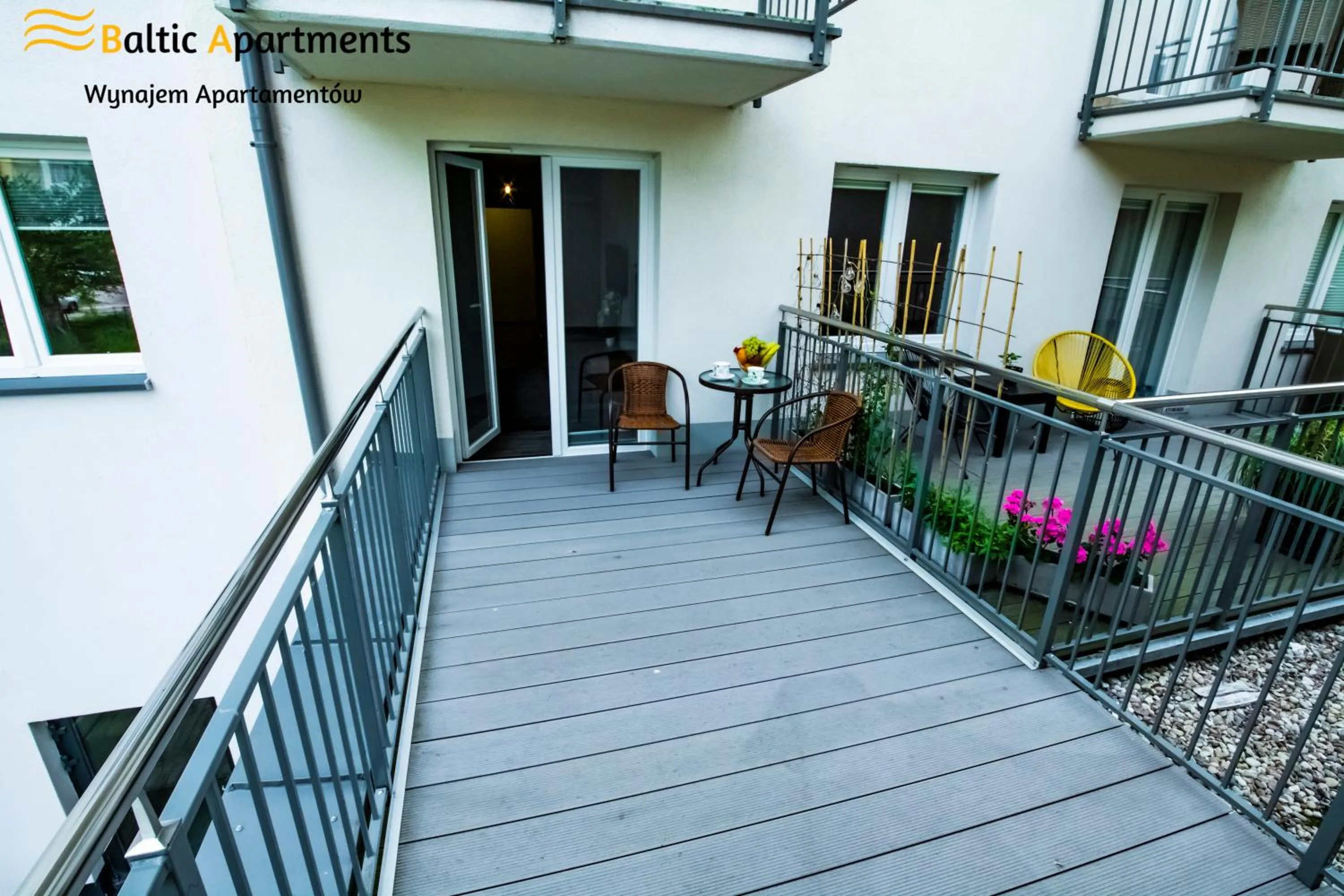 Balcony/Terrace in Baltic Apartments - Apartamenty Bałtyk