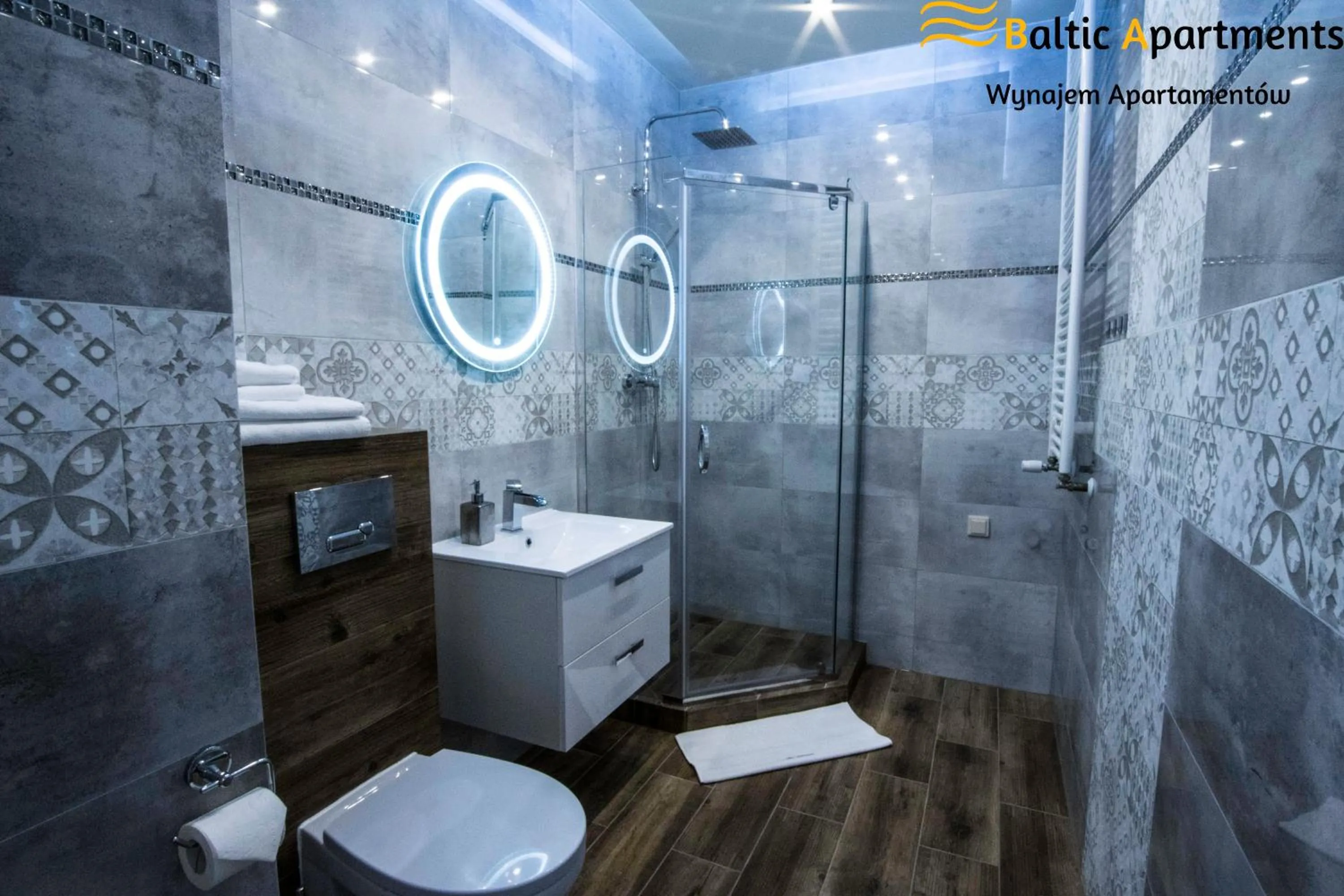 Bathroom in Baltic Apartments - Apartamenty Bałtyk