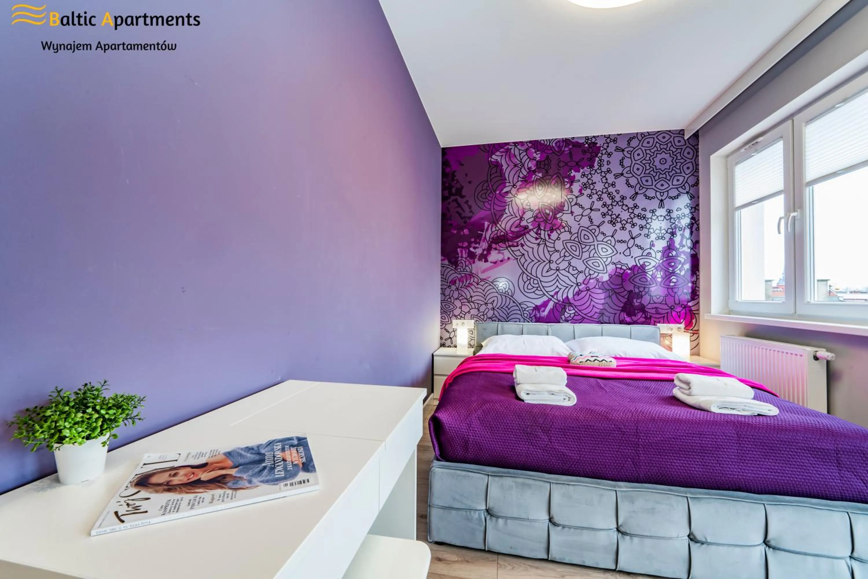 Bedroom, Bed in Baltic Apartments - Apartamenty Bałtyk