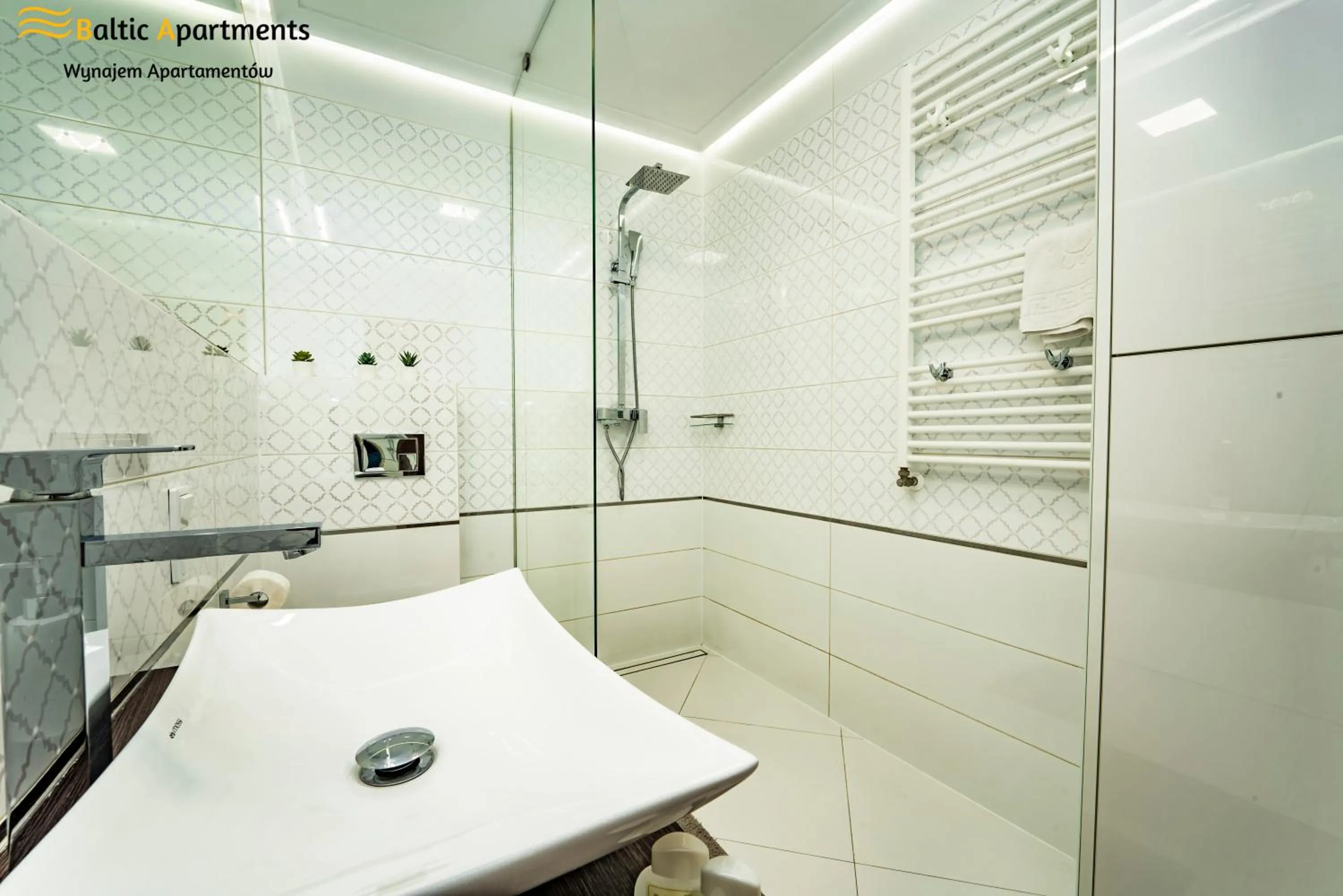Shower in Baltic Apartments - Apartamenty Bałtyk