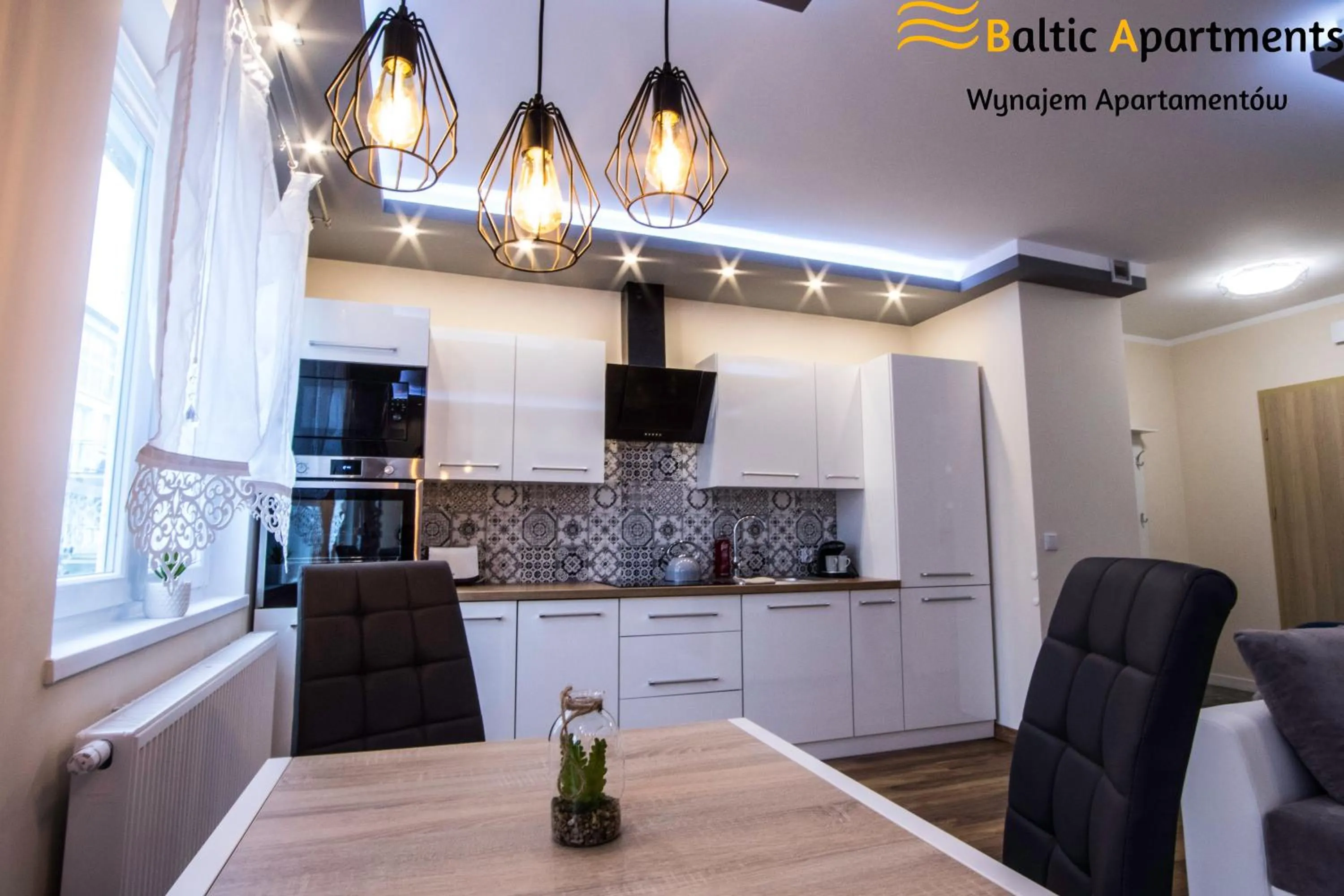 Kitchen or kitchenette in Baltic Apartments - Apartamenty Bałtyk