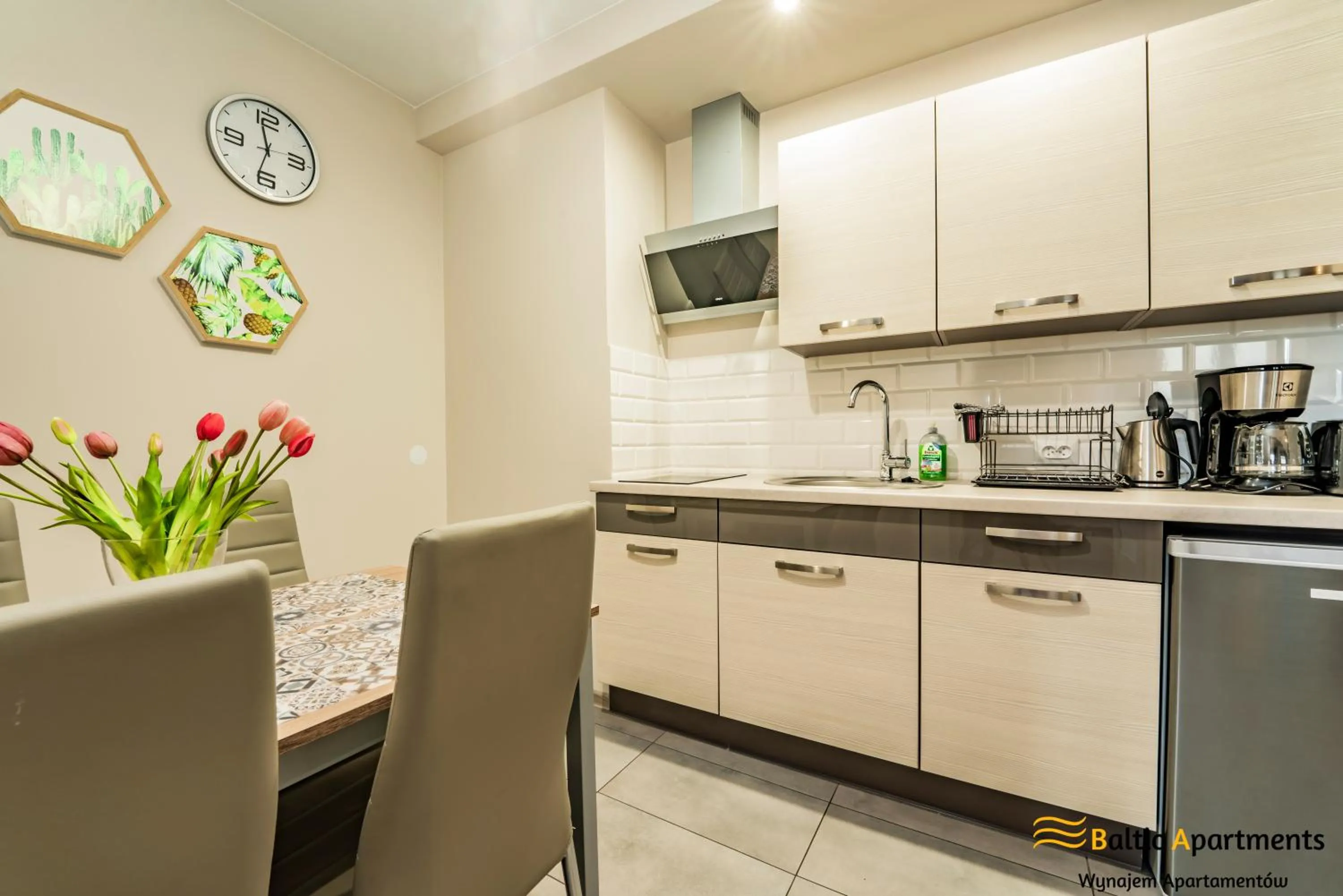 Kitchen or kitchenette in Baltic Apartments - Apartamenty Bałtyk