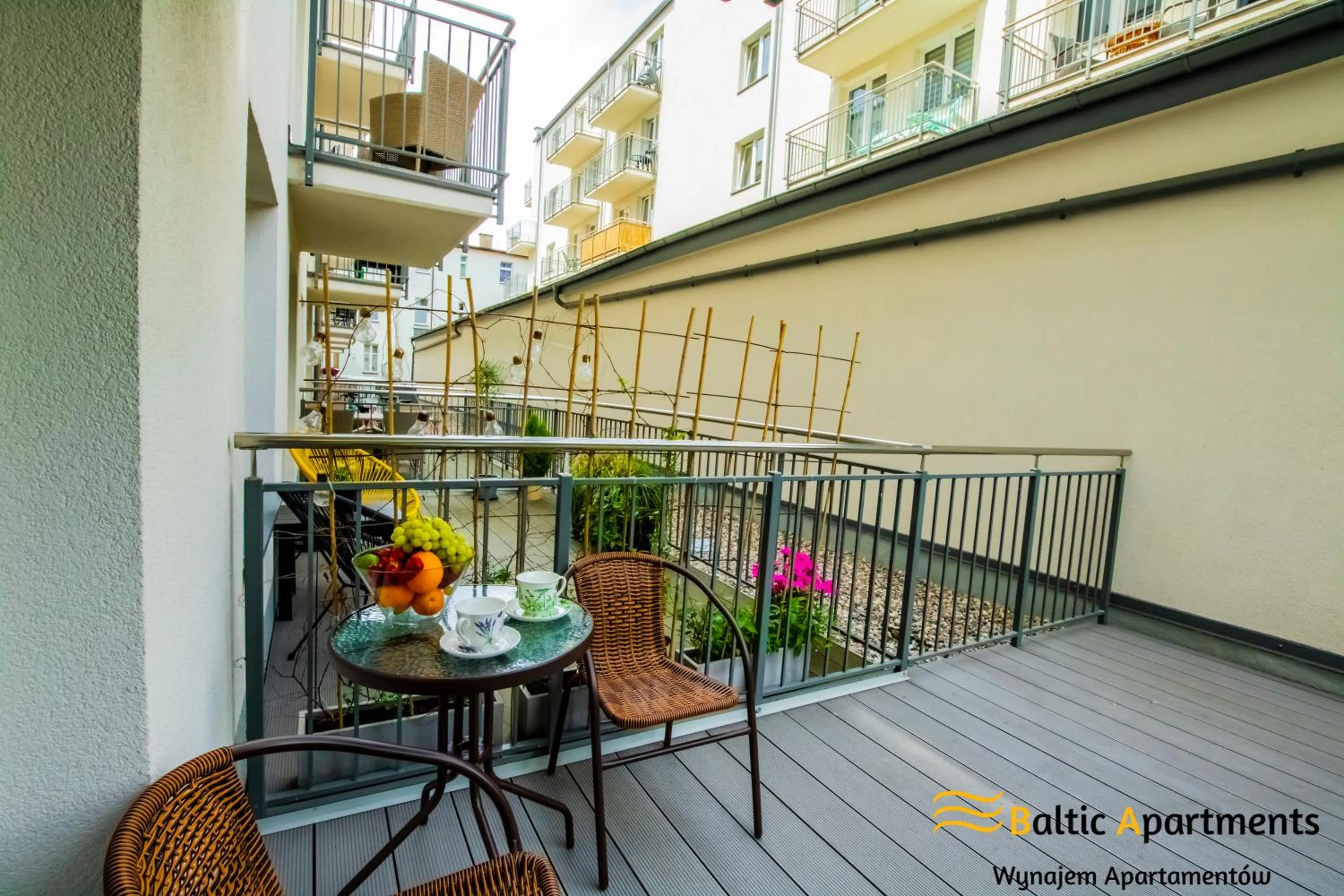 Balcony/Terrace in Baltic Apartments - Apartamenty Bałtyk