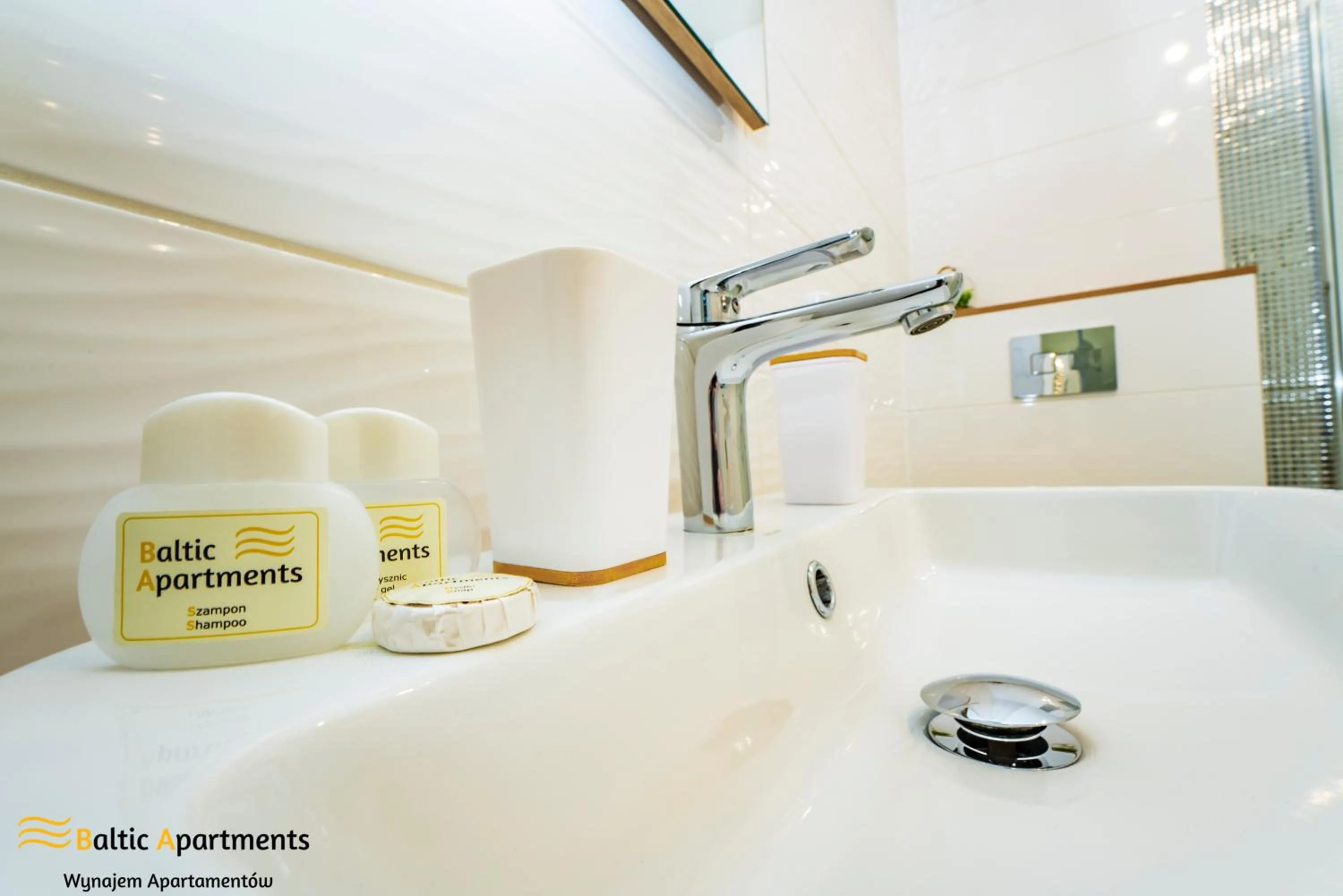 Bathroom in Baltic Apartments - Apartamenty Bałtyk