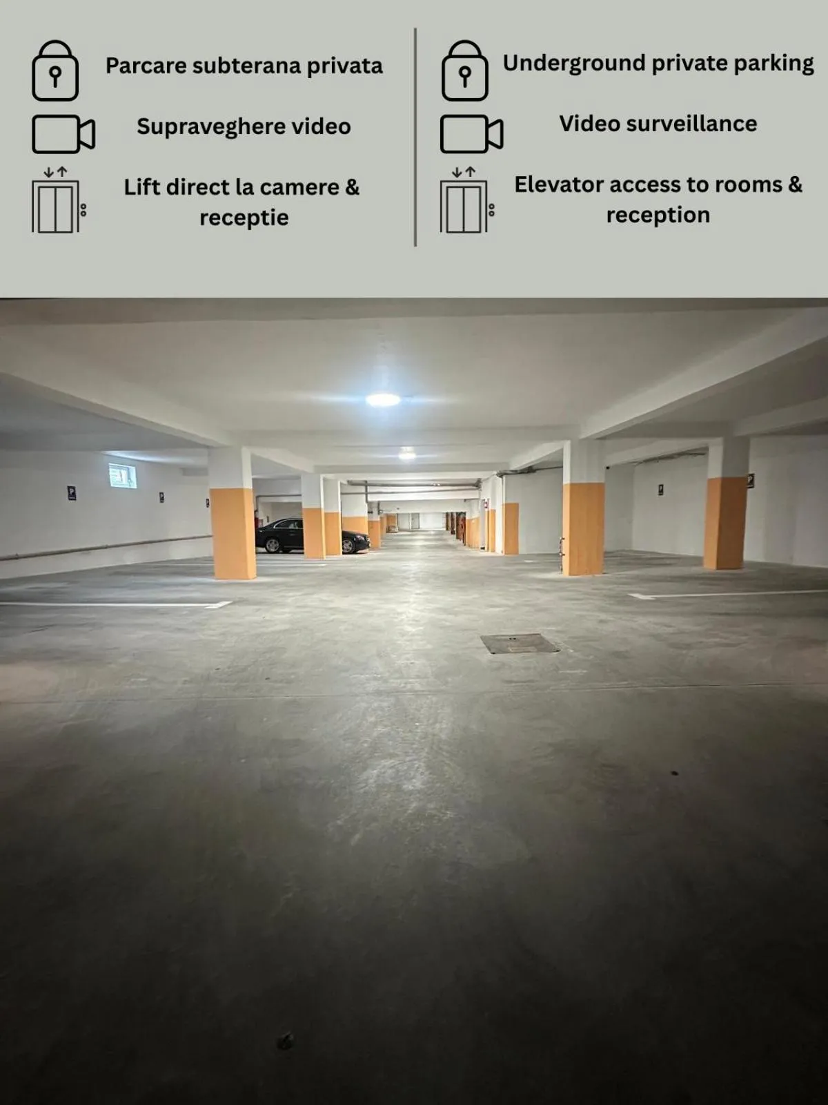 Parking in Hotel Gala